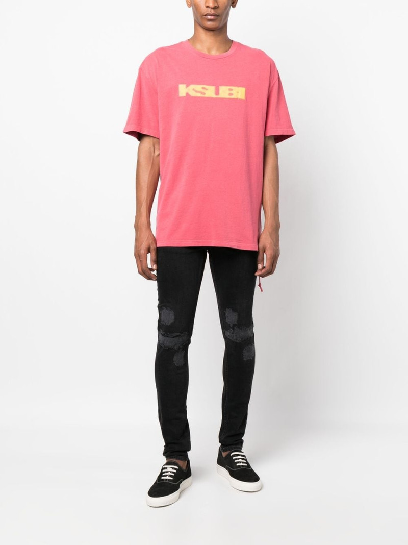 Ksubi logo-print cotton T-shirt outlook