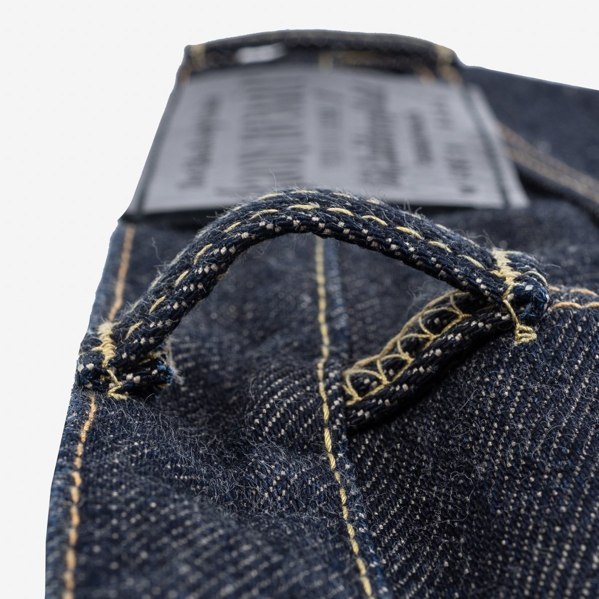 IH-634S-A 21oz Selvedge Denim Straight Cut Jeans - Indigo (20th Anniversary Edition) - 15