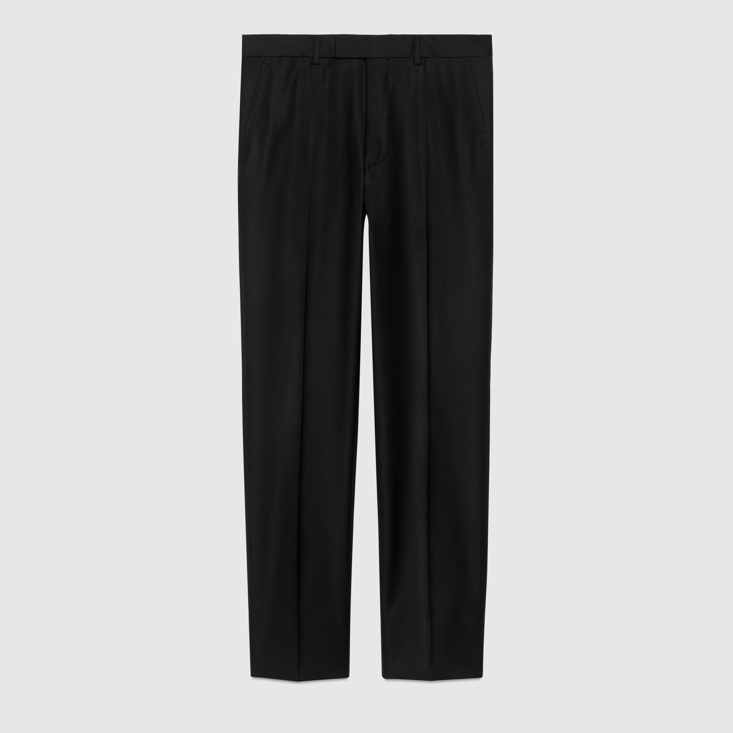 Straight fit wool suit - 15