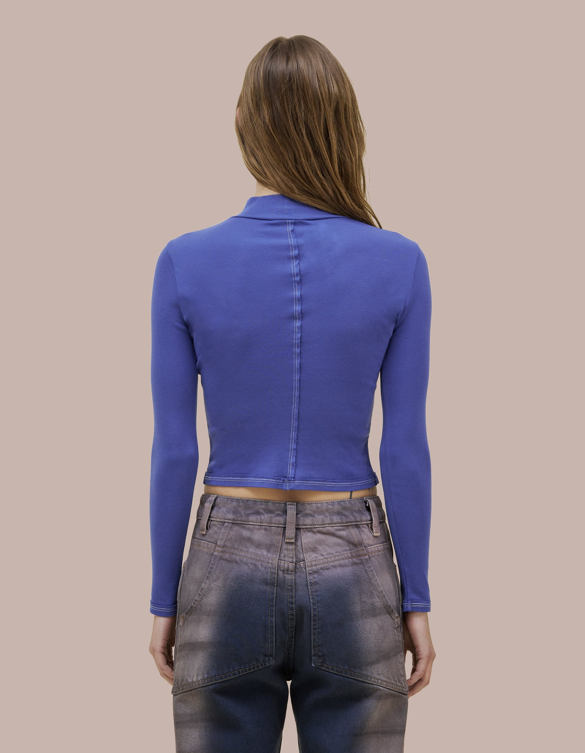 LAPPED BABY TURTLENECK. - 3