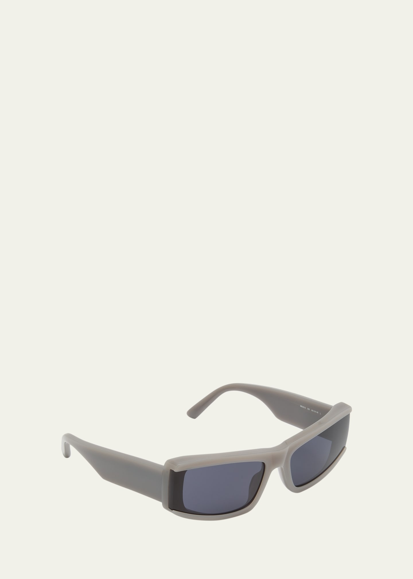 Men's BB0301SM Acetate Rectangle Sunglasses - 2