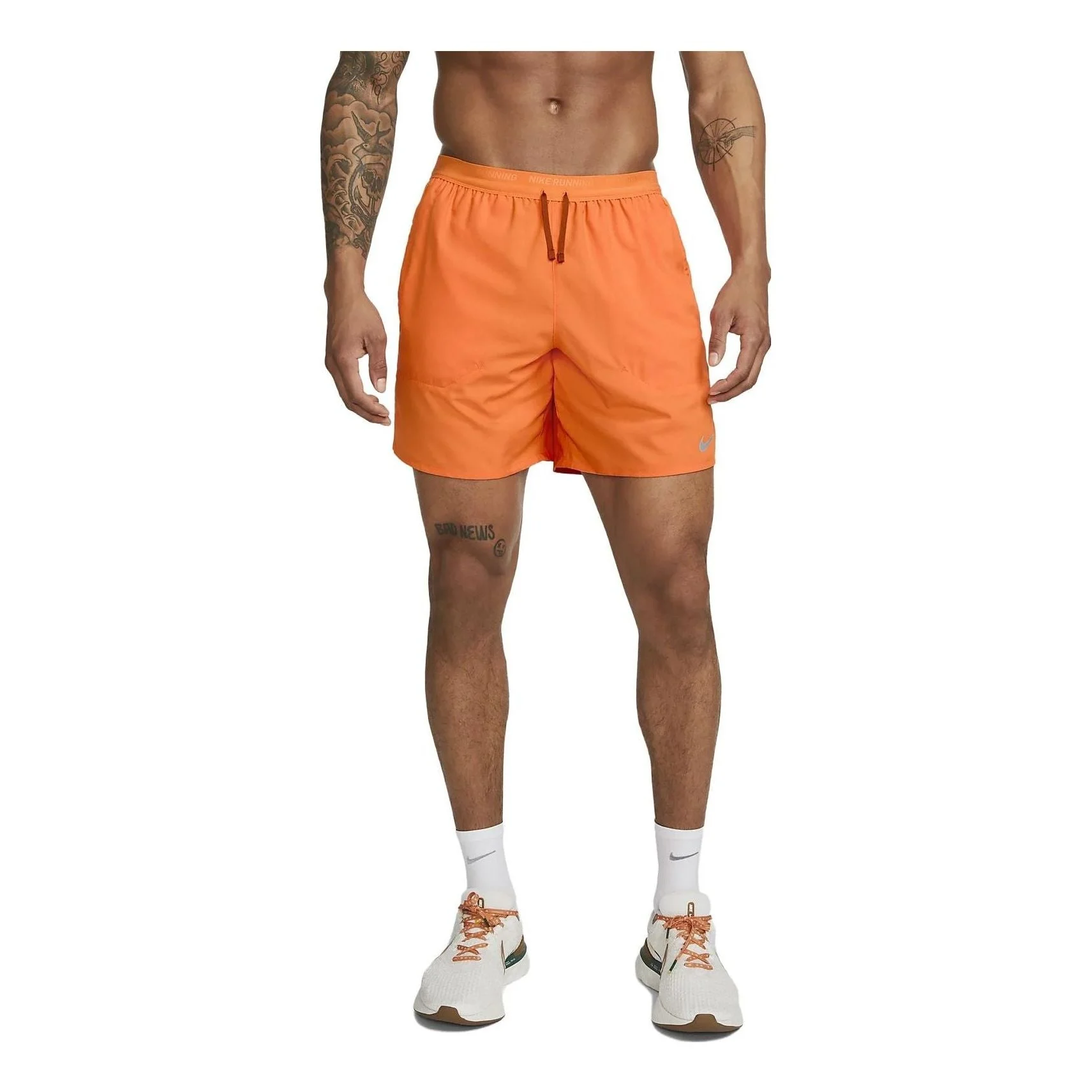 Nike Stride Dri-FIT 7'' 2-in-1 Running Shorts 'Bright Mandarin' DM4759-885 - 1