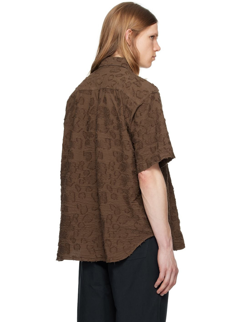Brown Mo Oversized Fil Coupe S/S Shirt 3