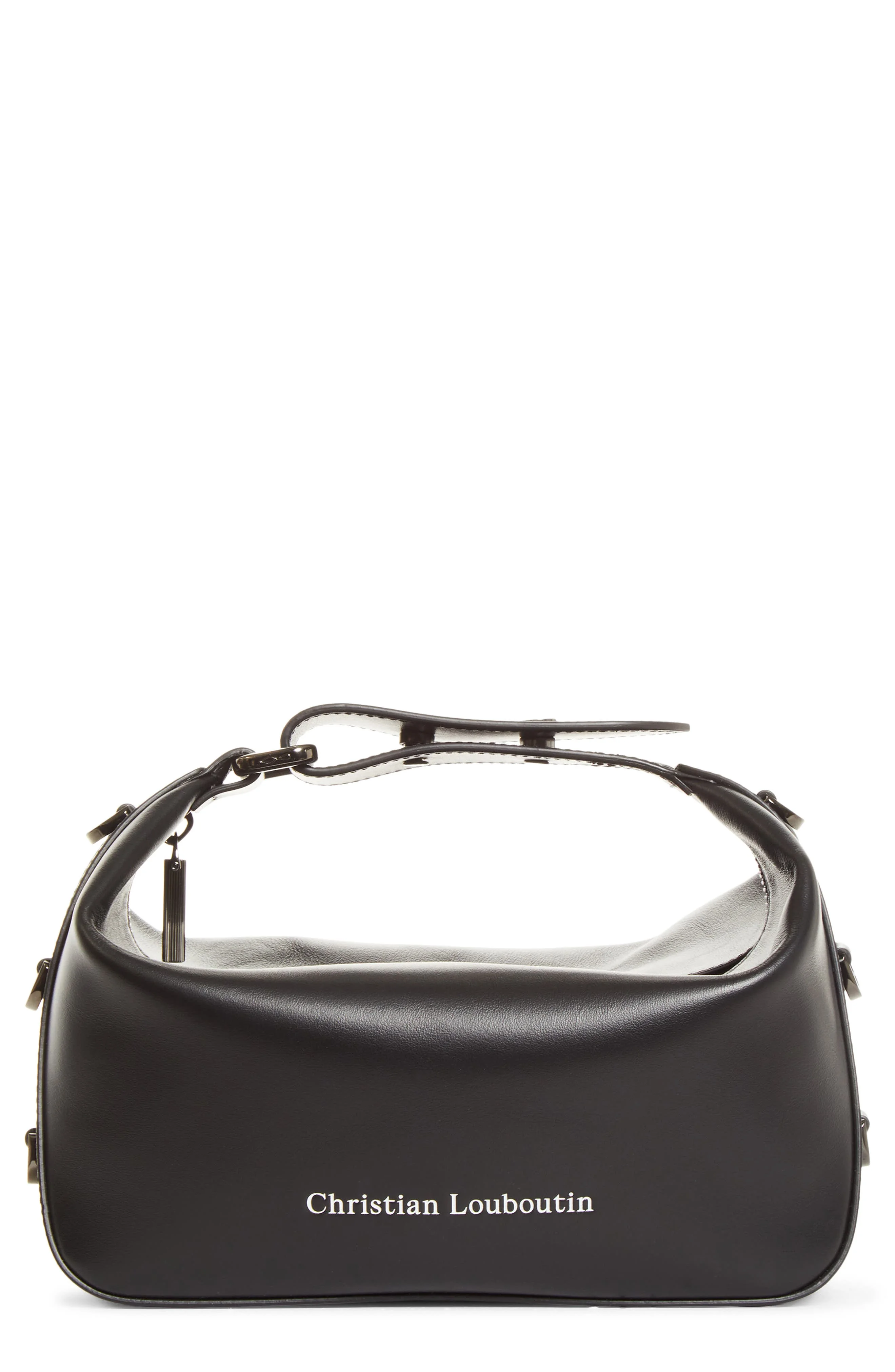 Christian Louboutin Kosmica Leather Dopp Pouch in Bk01 - 1