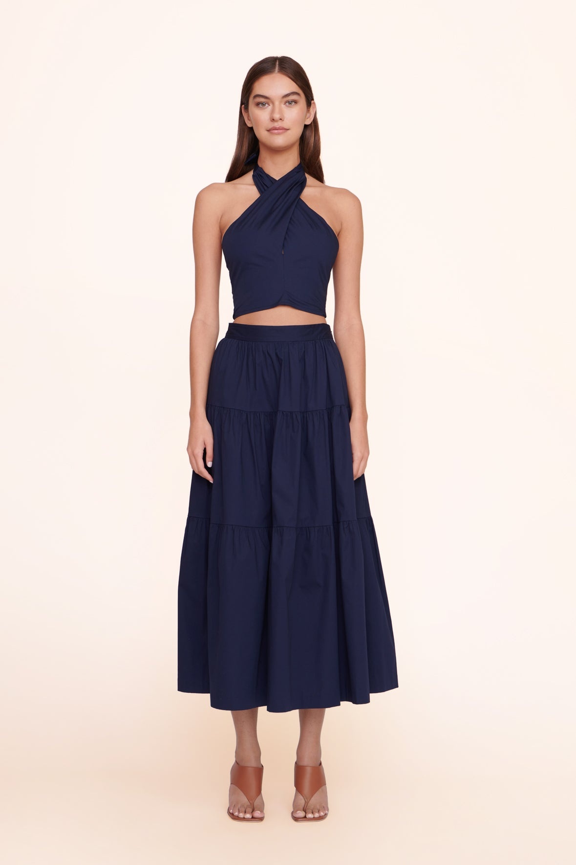 STAUD | SEA SKIRT NAVY - 2