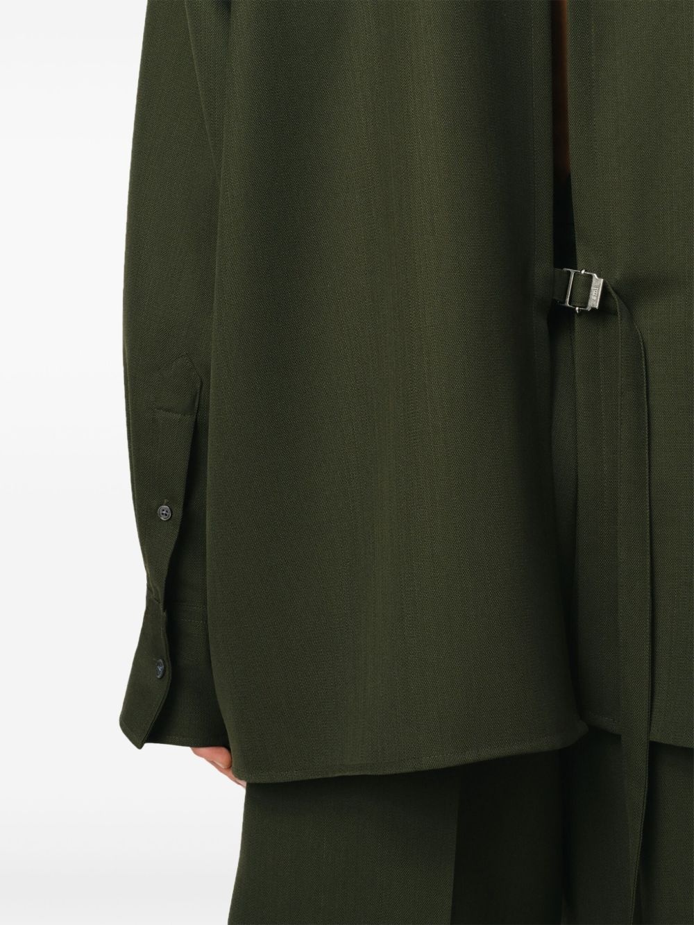 REAR-SLIT SHIRT - 5