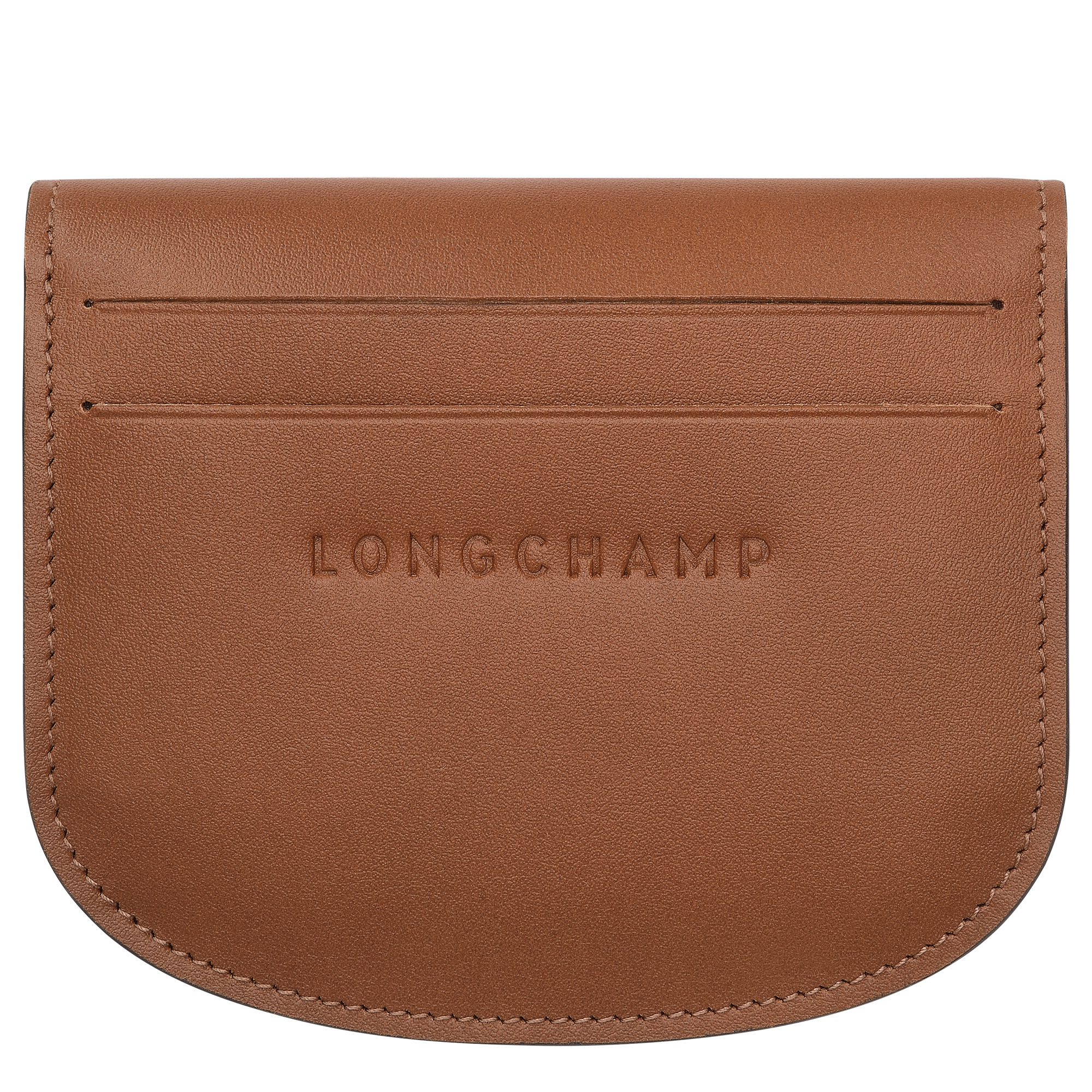 Épure Card holder Cognac - Leather - 2