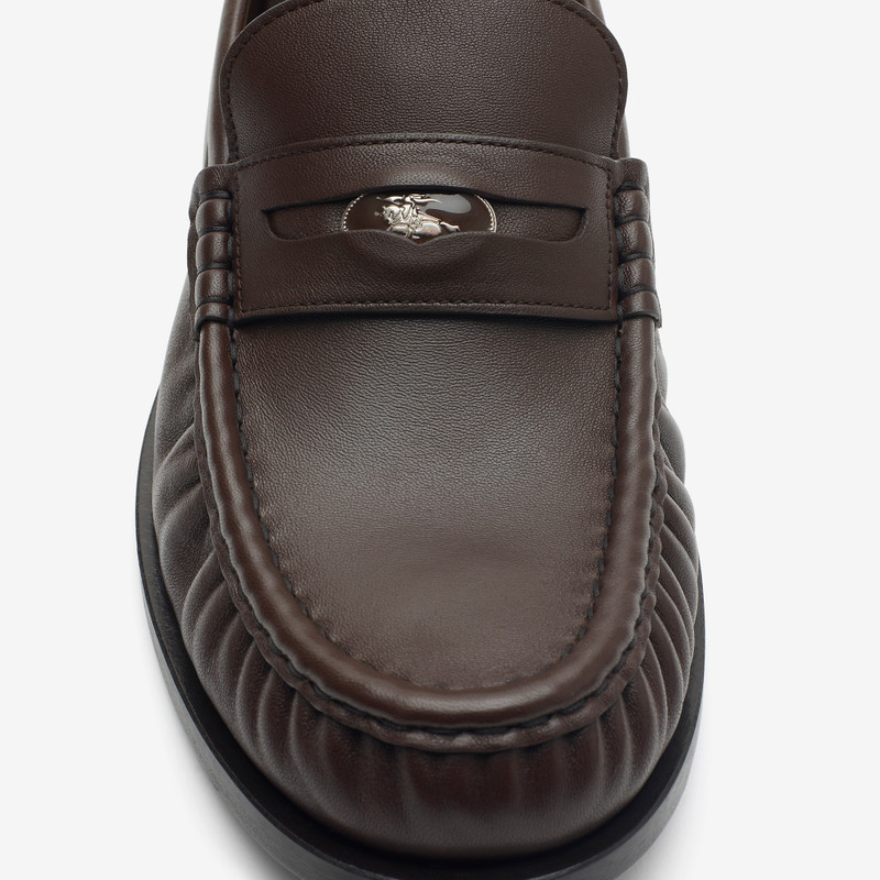 Leather Cadet Loafers 6
