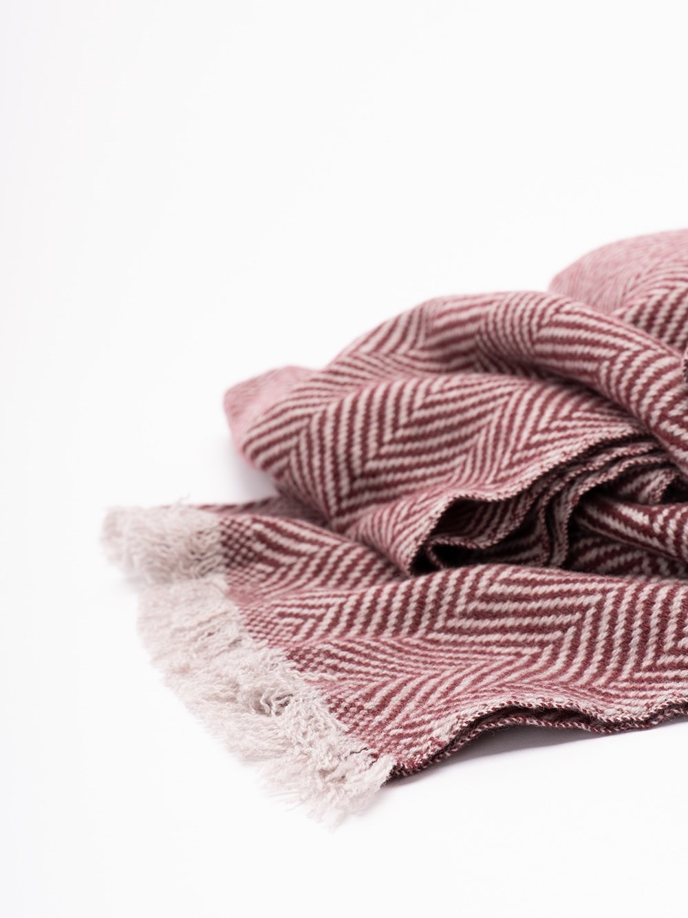 Cashmere Chevron Scarf - 2