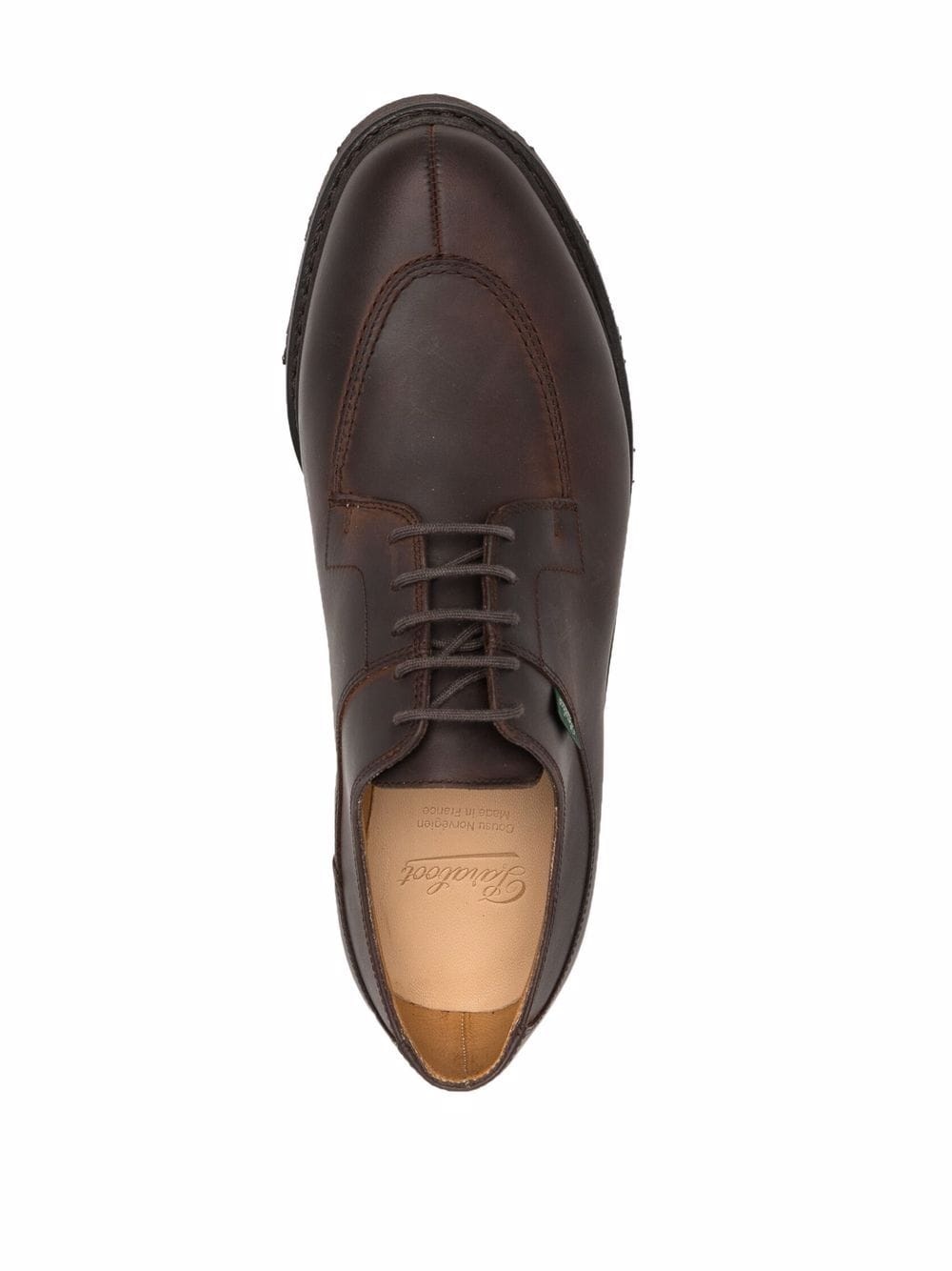 Chambord lace-up leather shoes - 4
