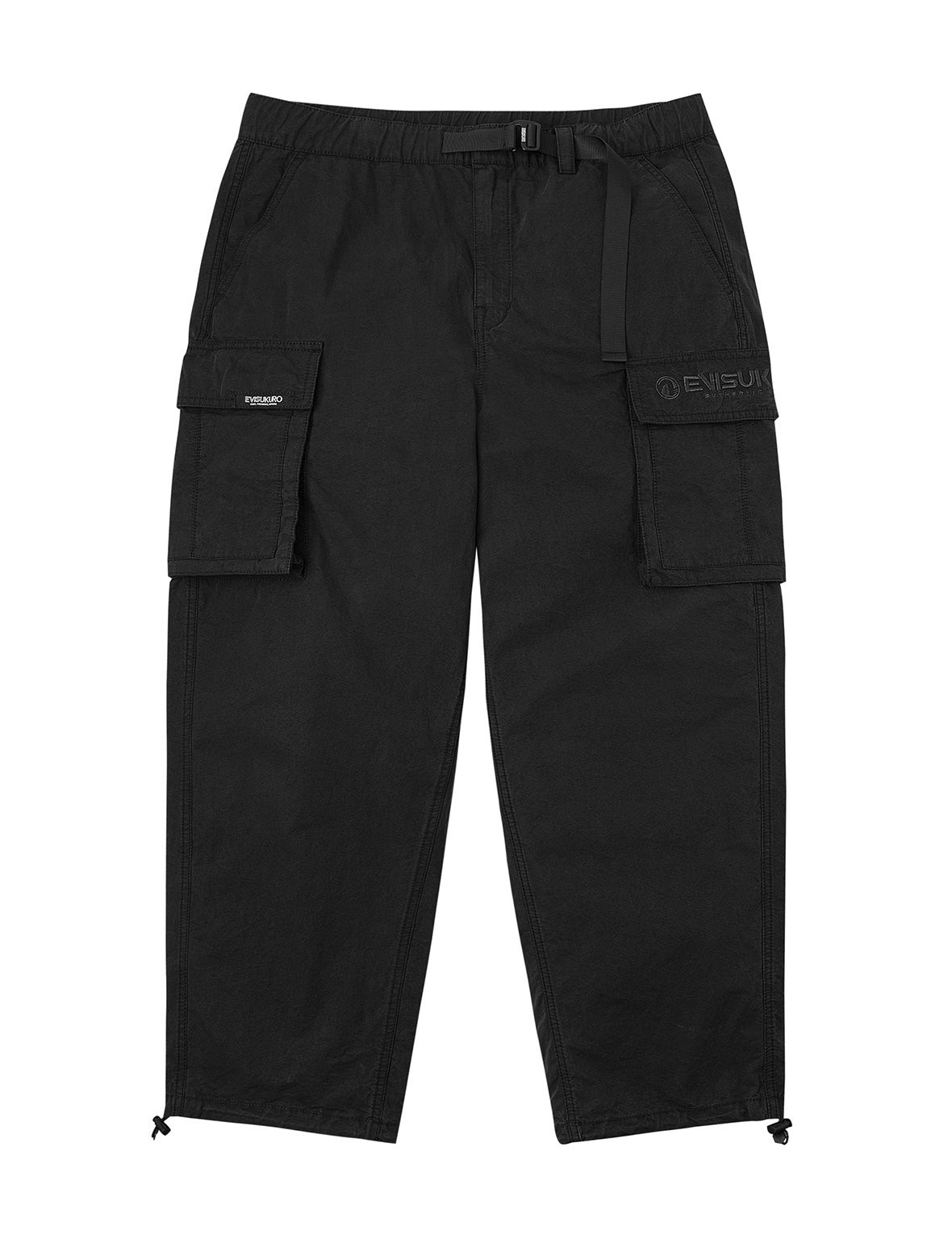 Logo Embroidery and multi-pocketsRelax Fit Cargo Pants - 14
