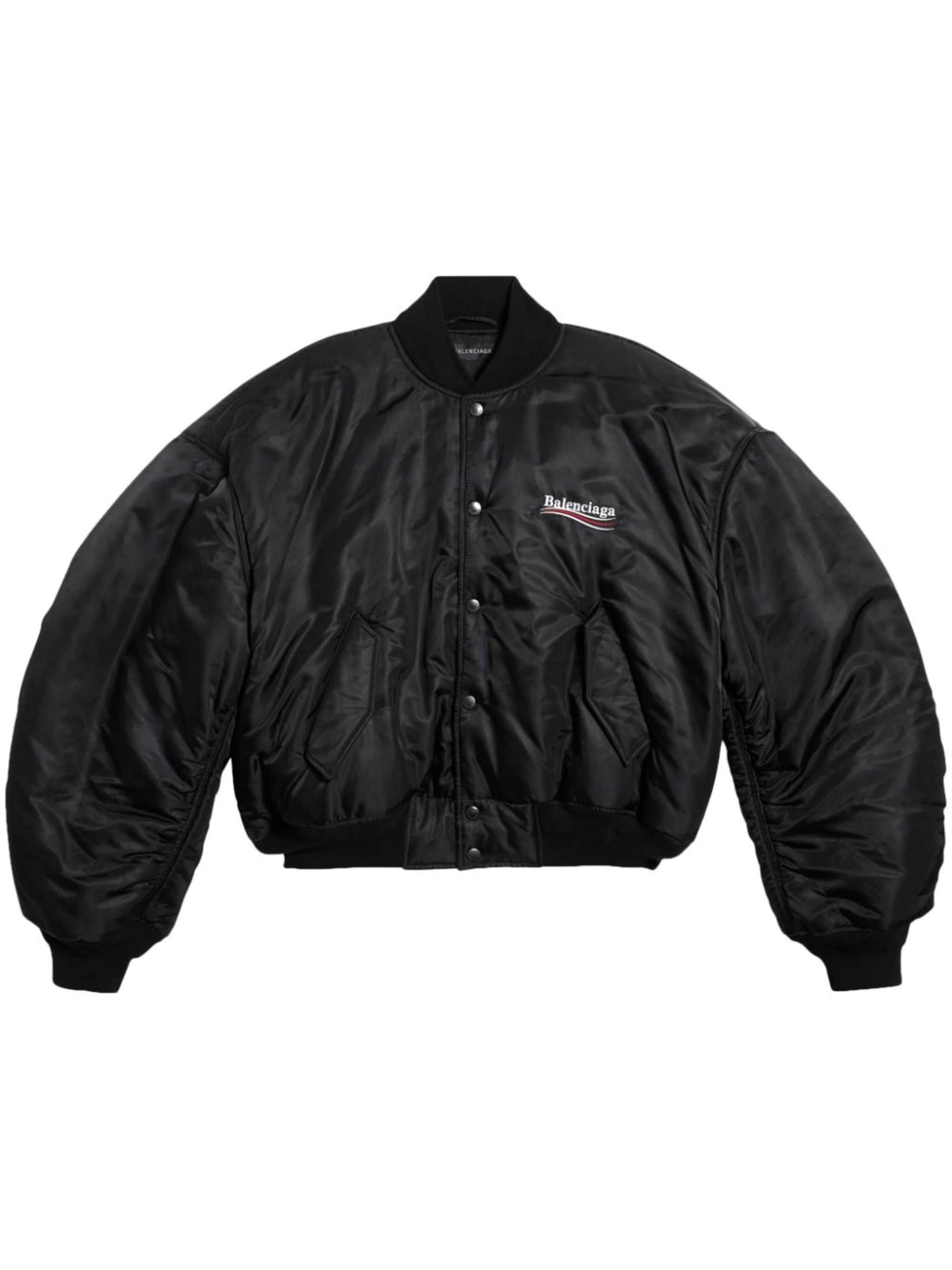 Bomber Jacket - Black - Men