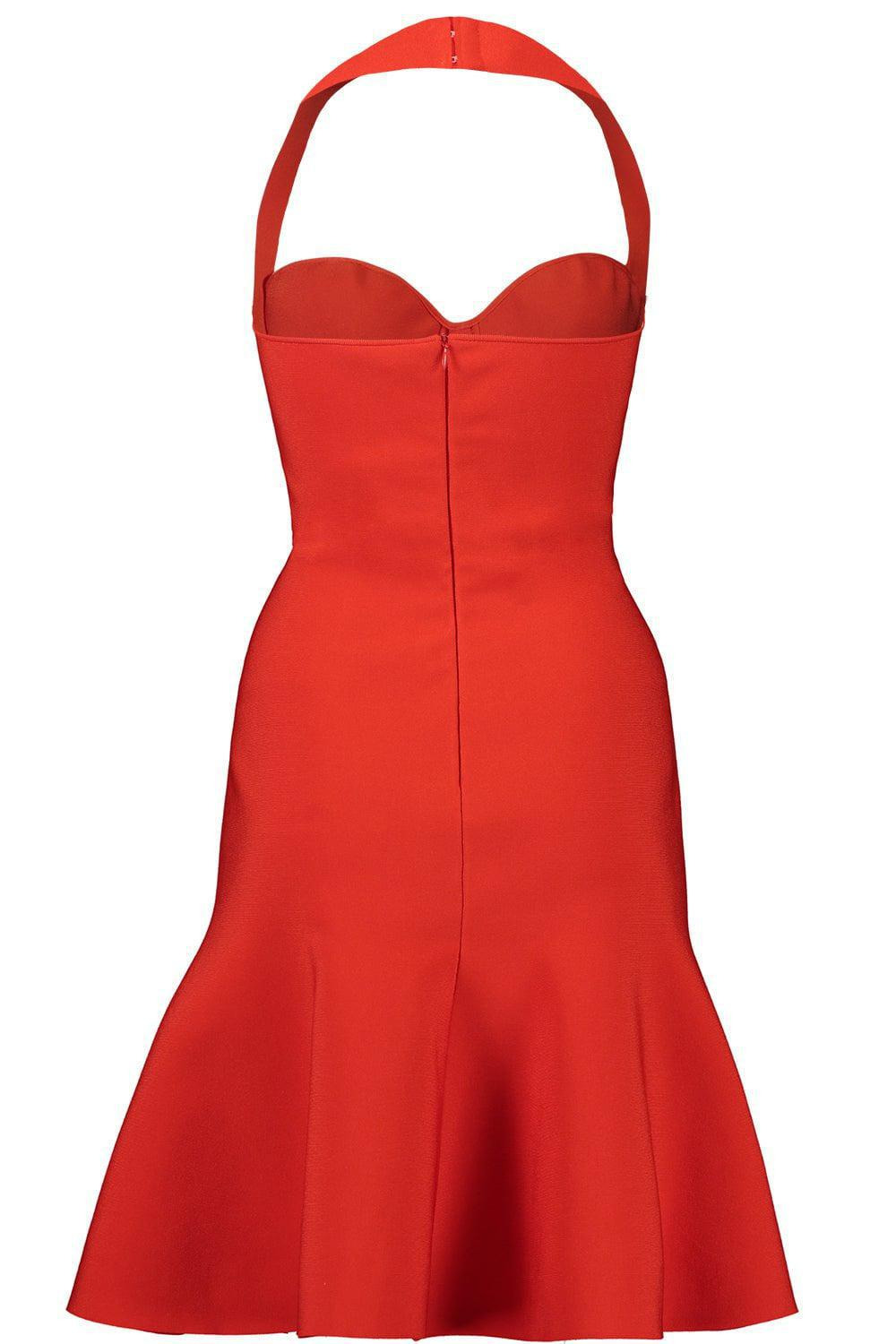 Halterneck Mini Dress - 5