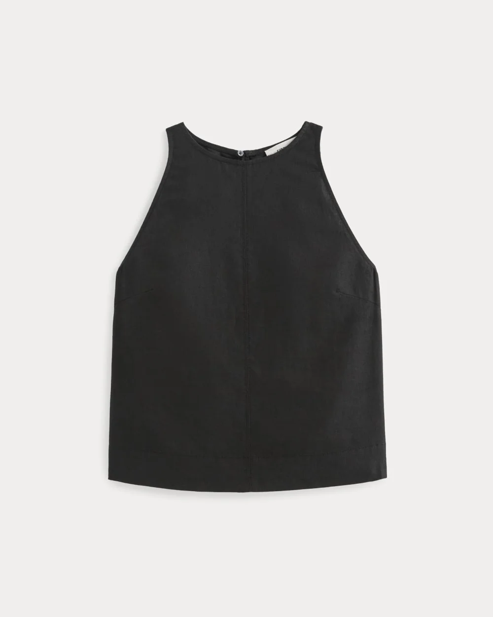 THE LINEN HIGH-NECK TANK - 1