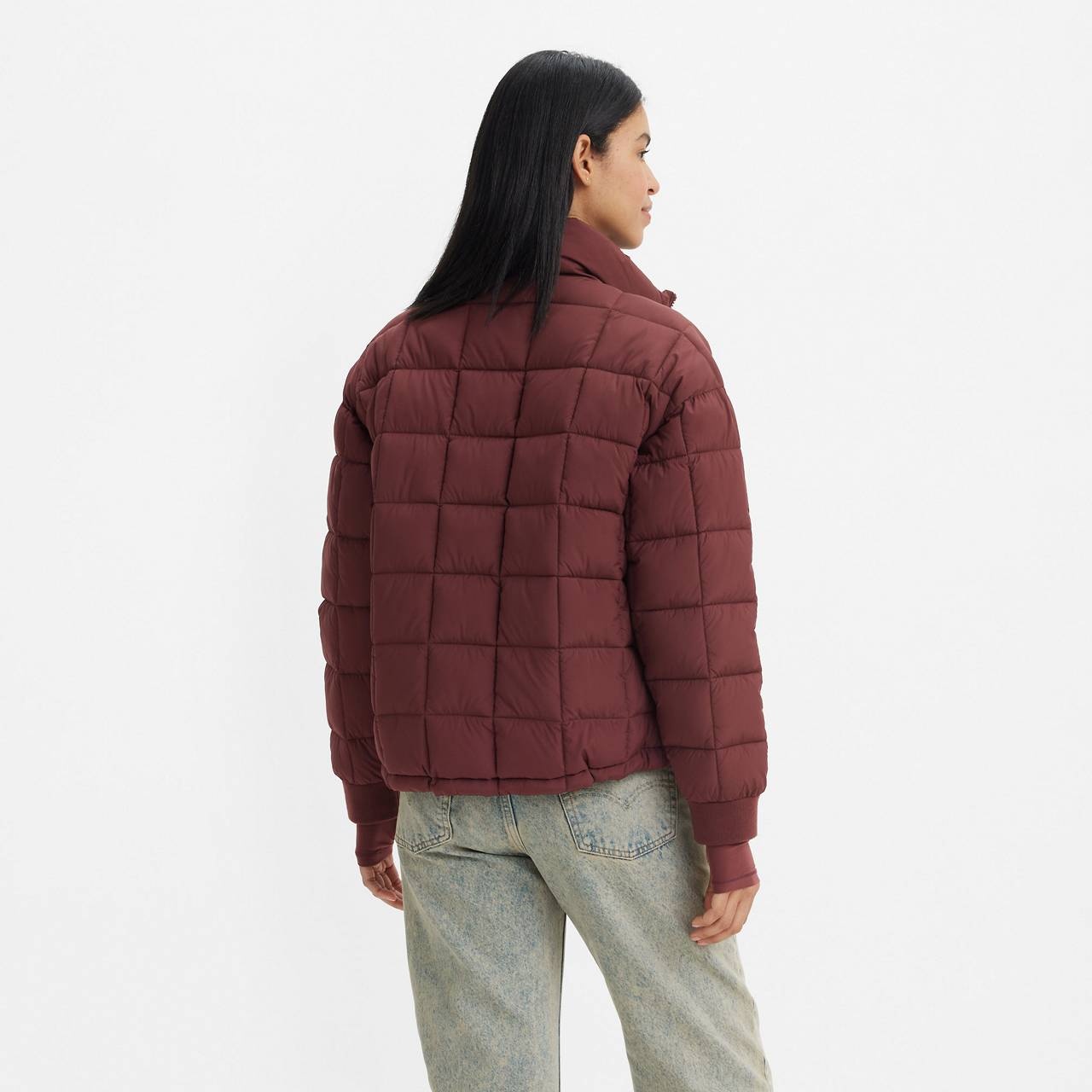 BOX QUILTED PUFFER JACKET - 2