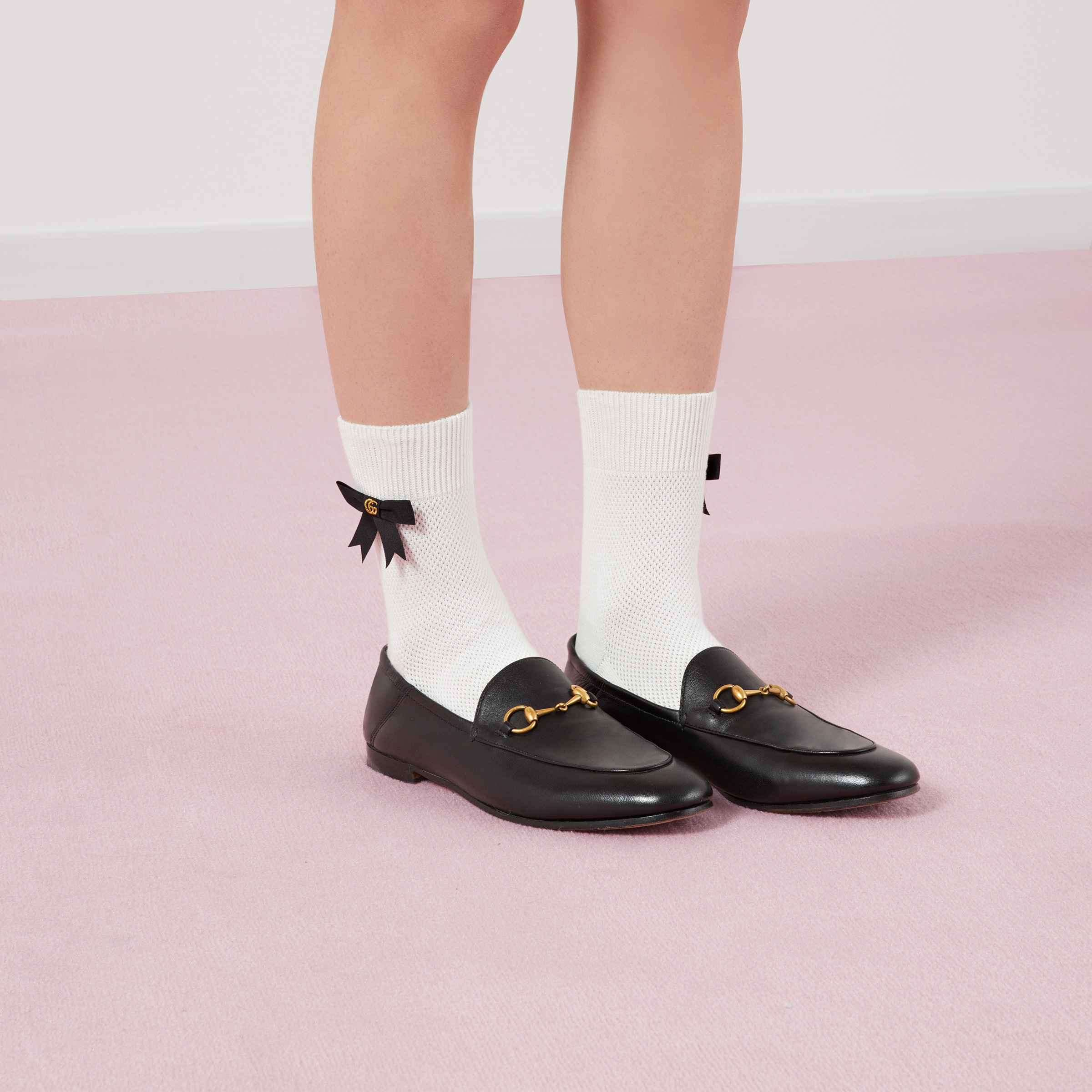 Women's leather Horsebit loafer - 3