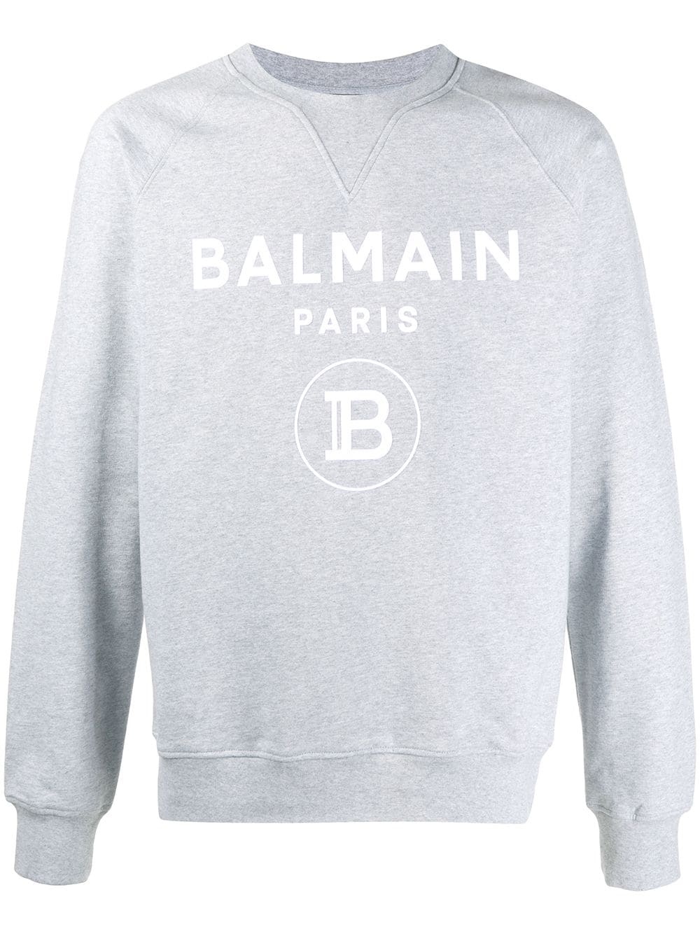 logo print sweatshirt - 1