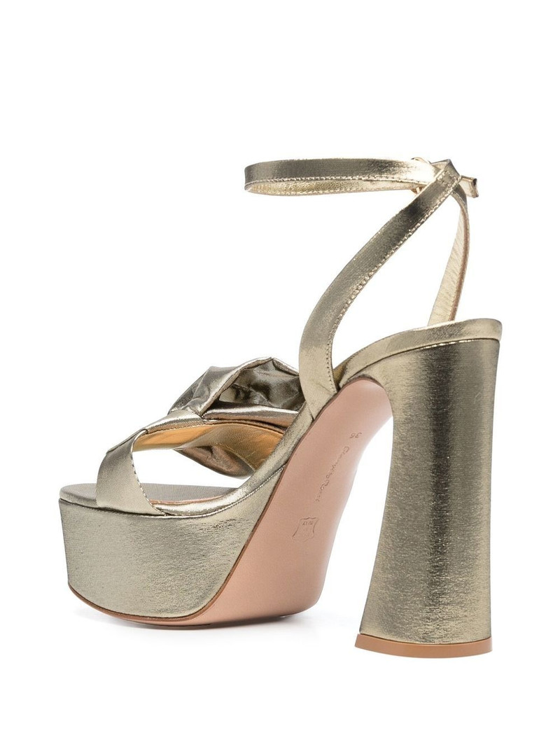 Rosie 120mm bow-detail sandals 3