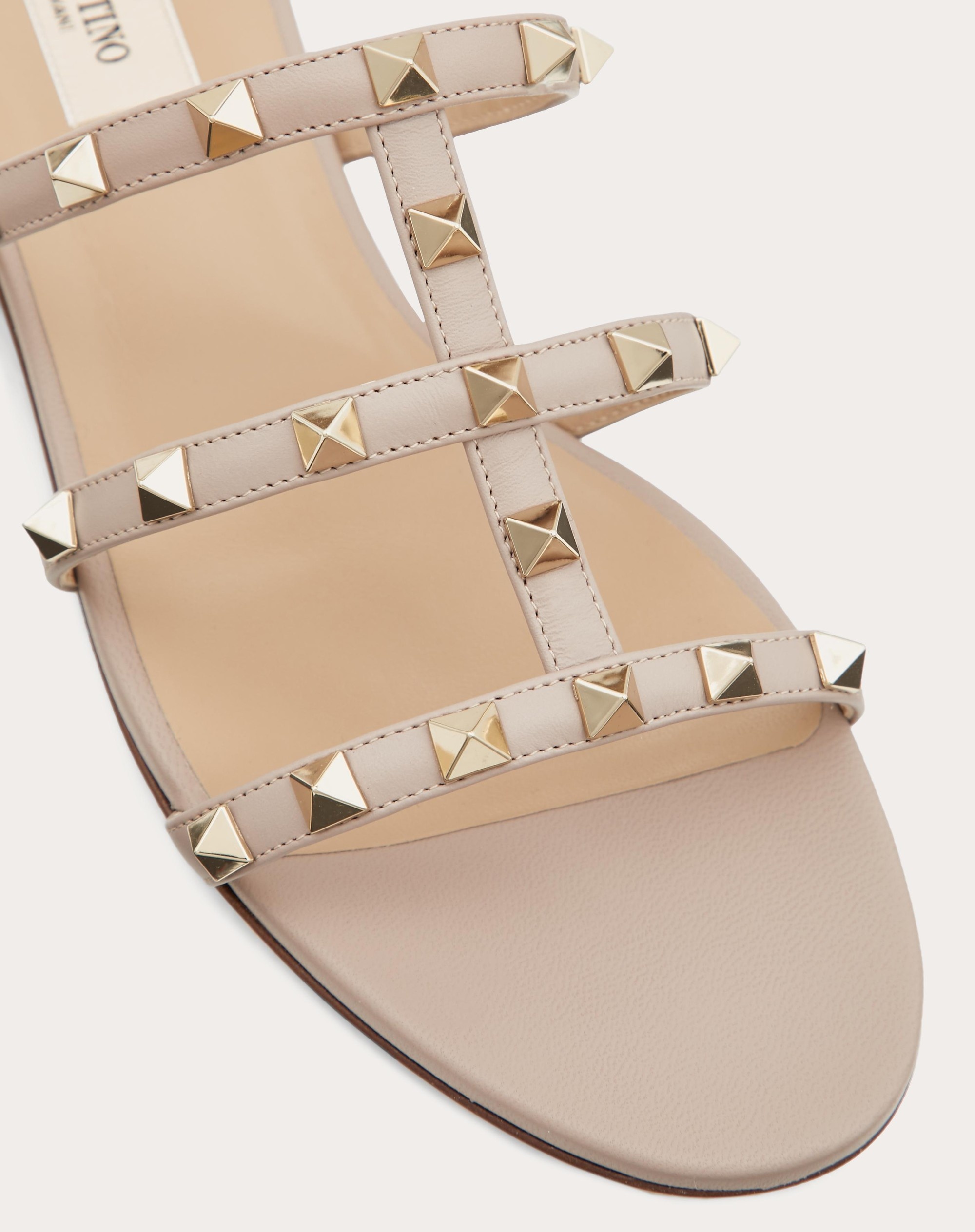 ROCKSTUD FLAT SLIDE SANDAL - 5