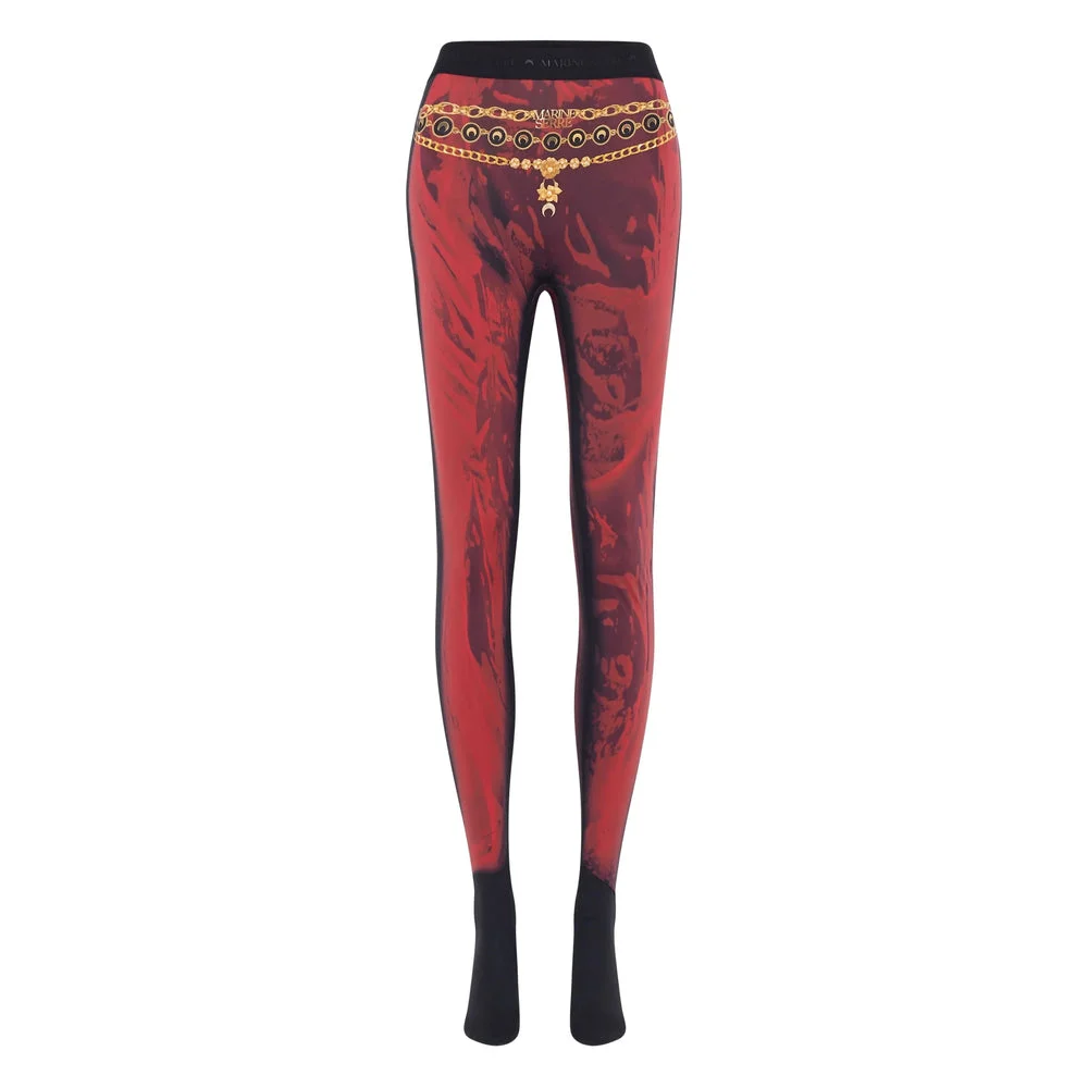 Marine Serre Red Trousers Women - 1