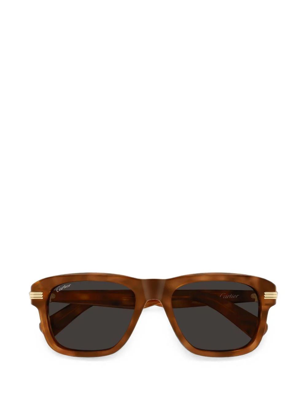 tortoiseshell-effect sunglasses - 1