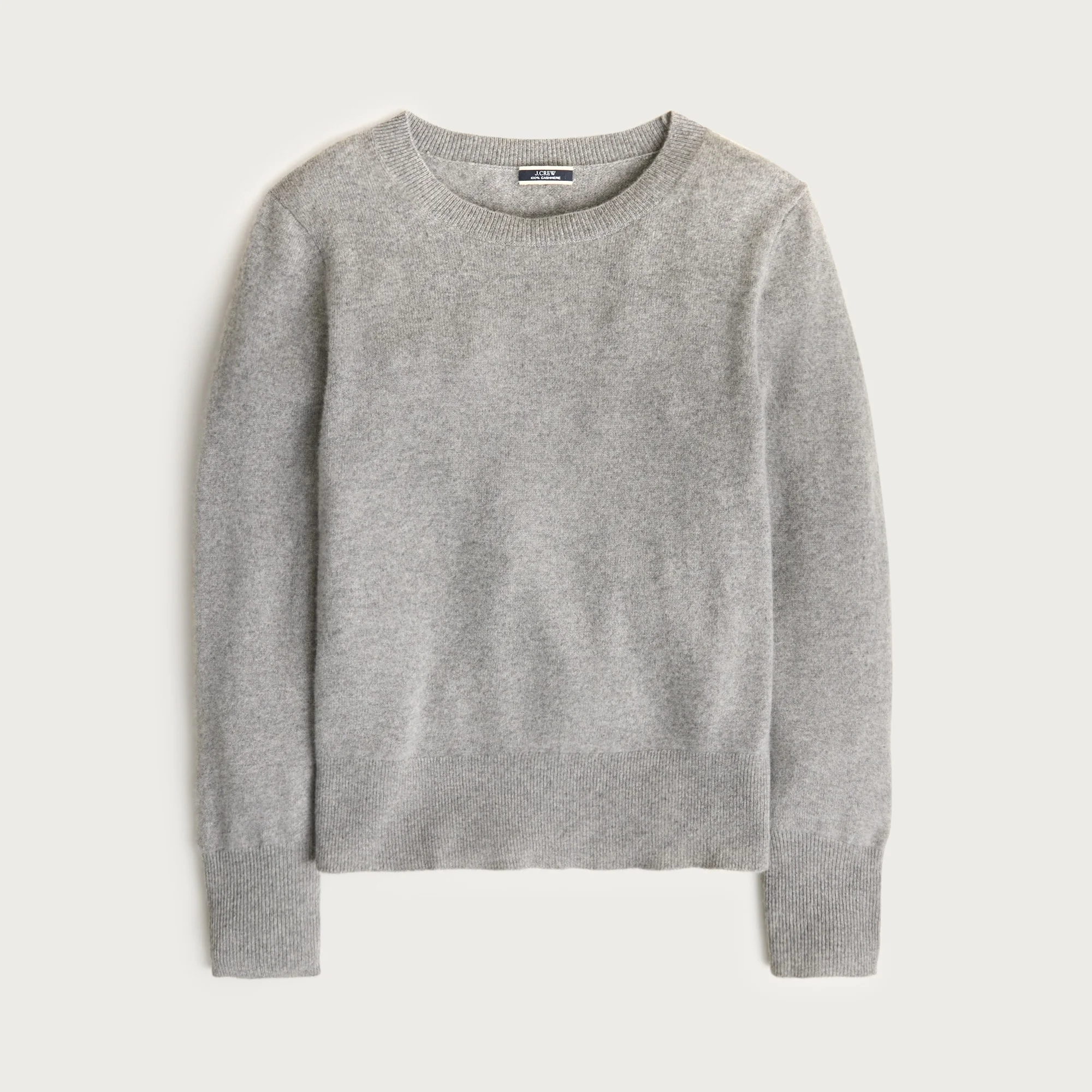 Cashmere classic-fit crewneck sweater - 1