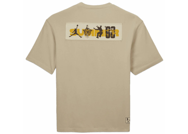 Jordan Jordan x UNION x Bephies Beauty Supply T-Shirt Beige outlook