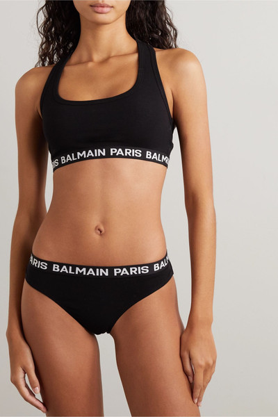 Balmain Stretch-cotton jersey briefs outlook