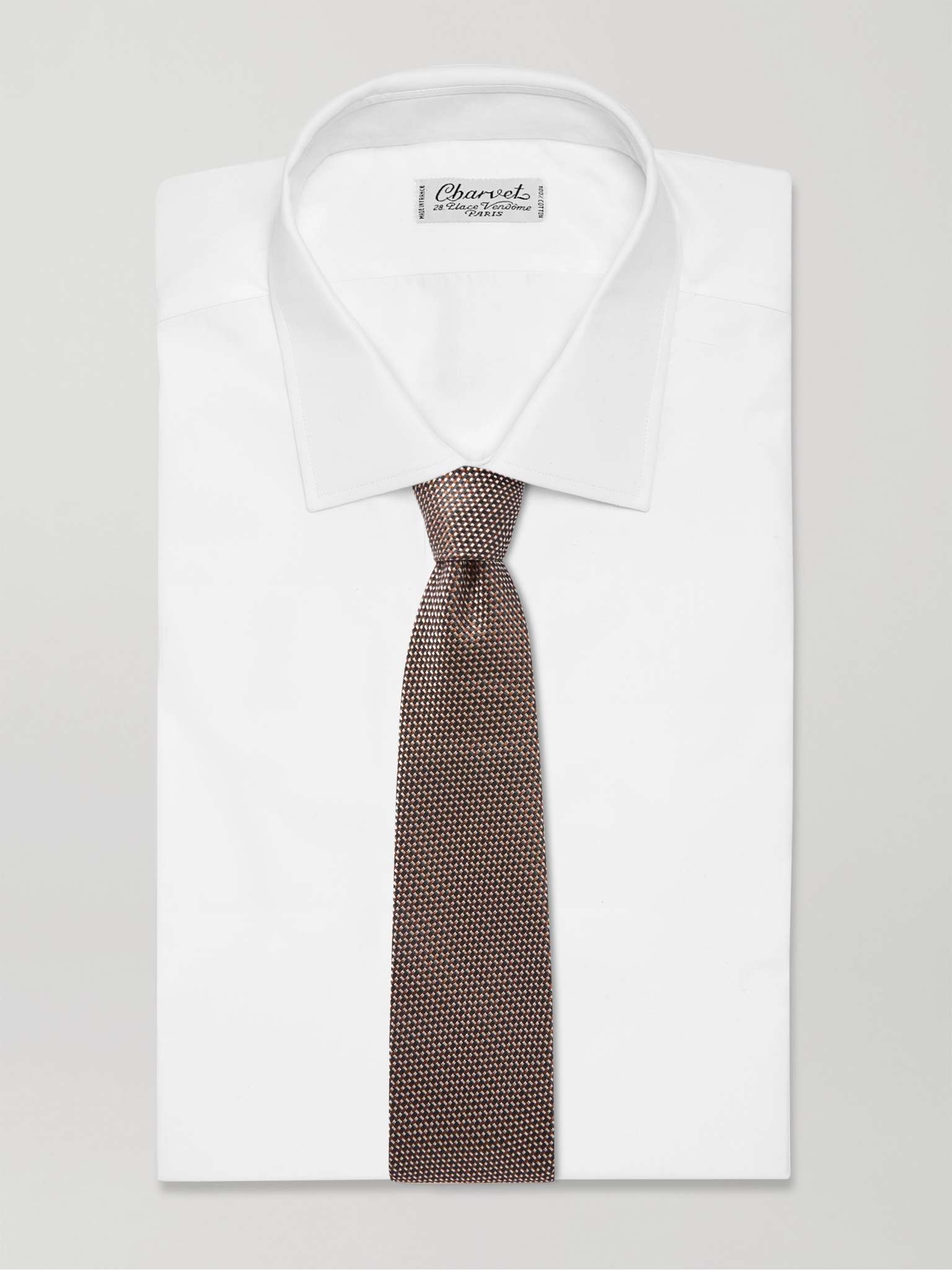 8.5cm Silk-Jacquard Tie - 2