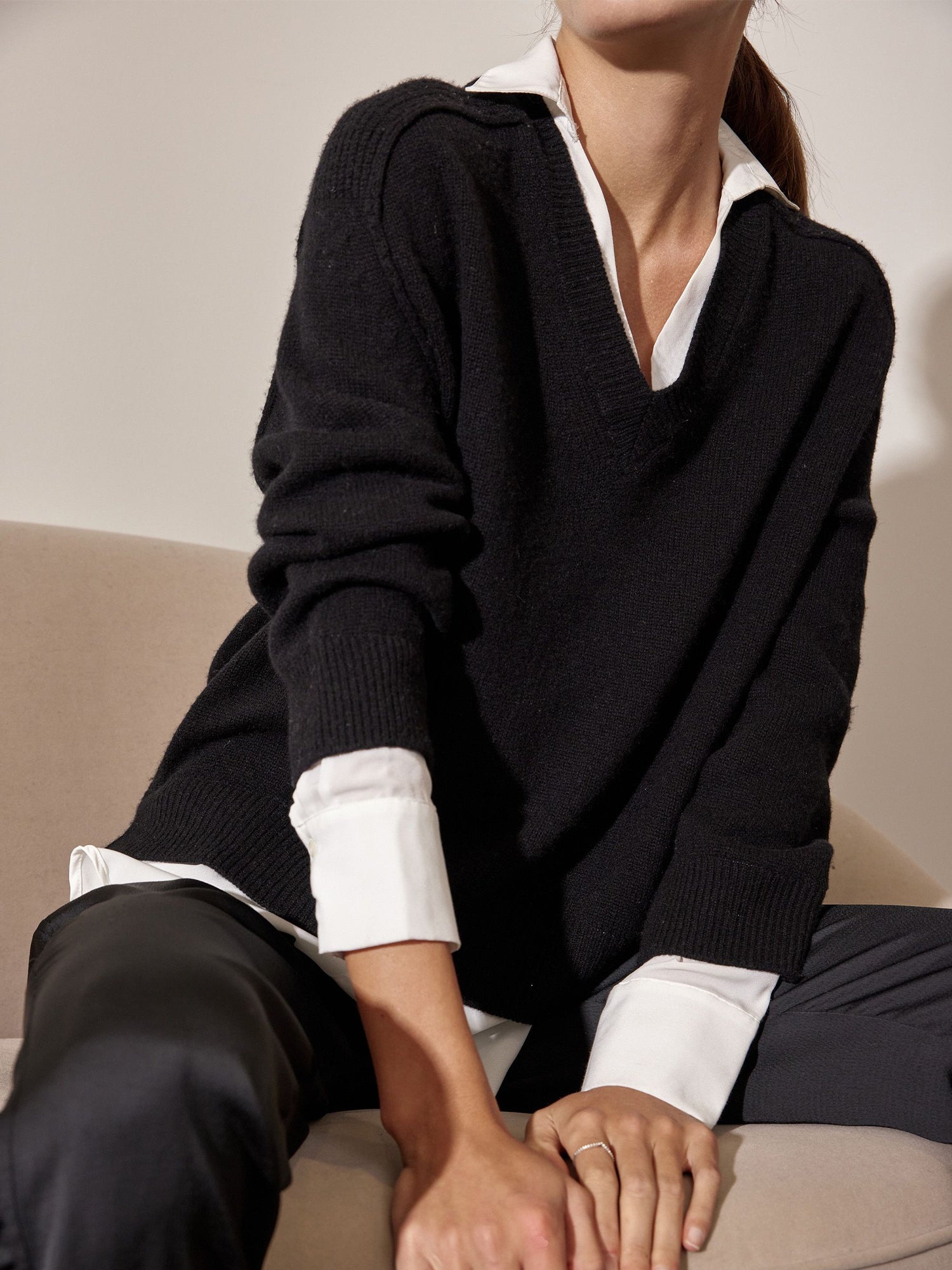 The Looker Layered V-Neck - 2