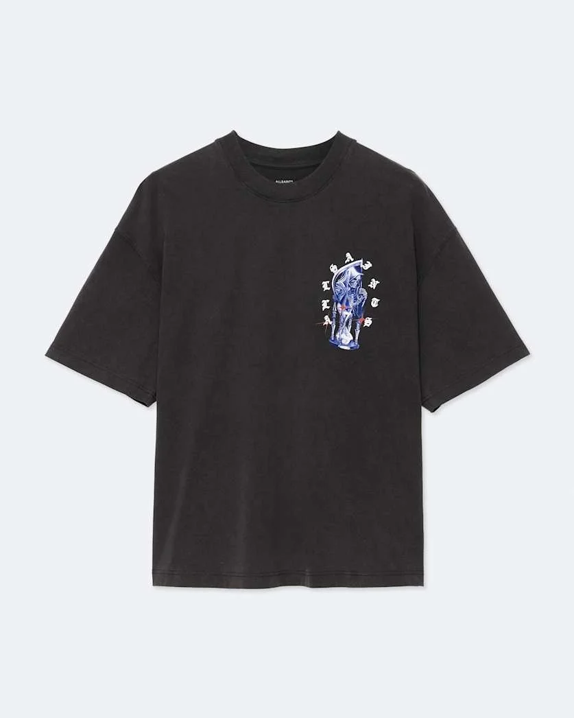 TIMER RELAXED GRAPHIC T-SHIRT - 1