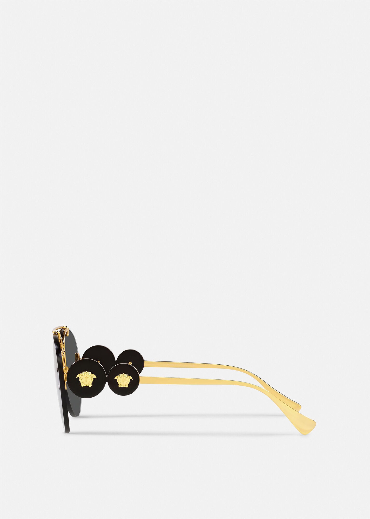 Double Medusa Aviator Sunglasses - 3