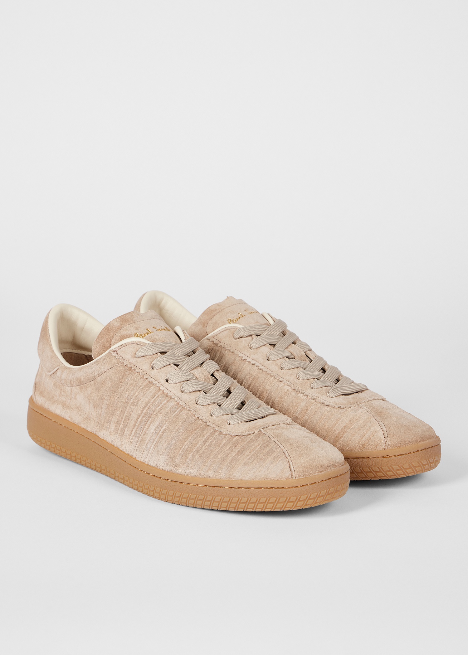 Hazelnut Suede 'Ledro' Trainers - 4
