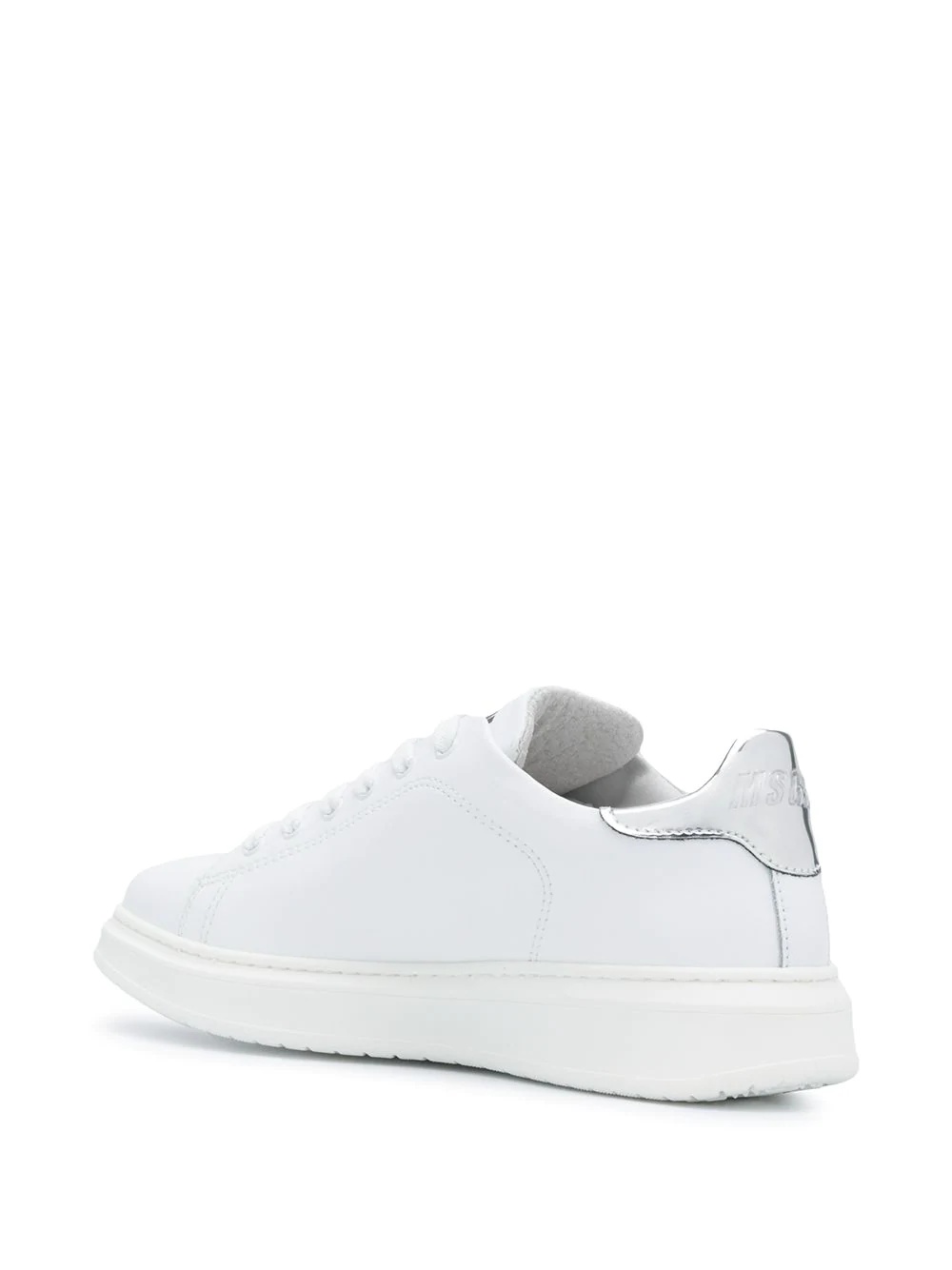 spray-effect logo low-top sneakers - 3