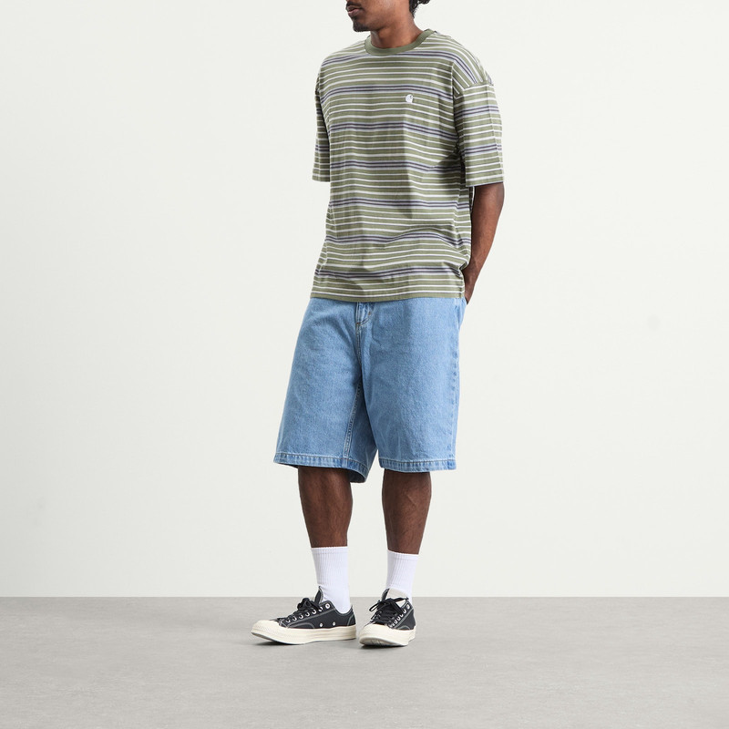 Carhartt WIP Carhartt WIP Brandon Loose Denim Shorts outlook
