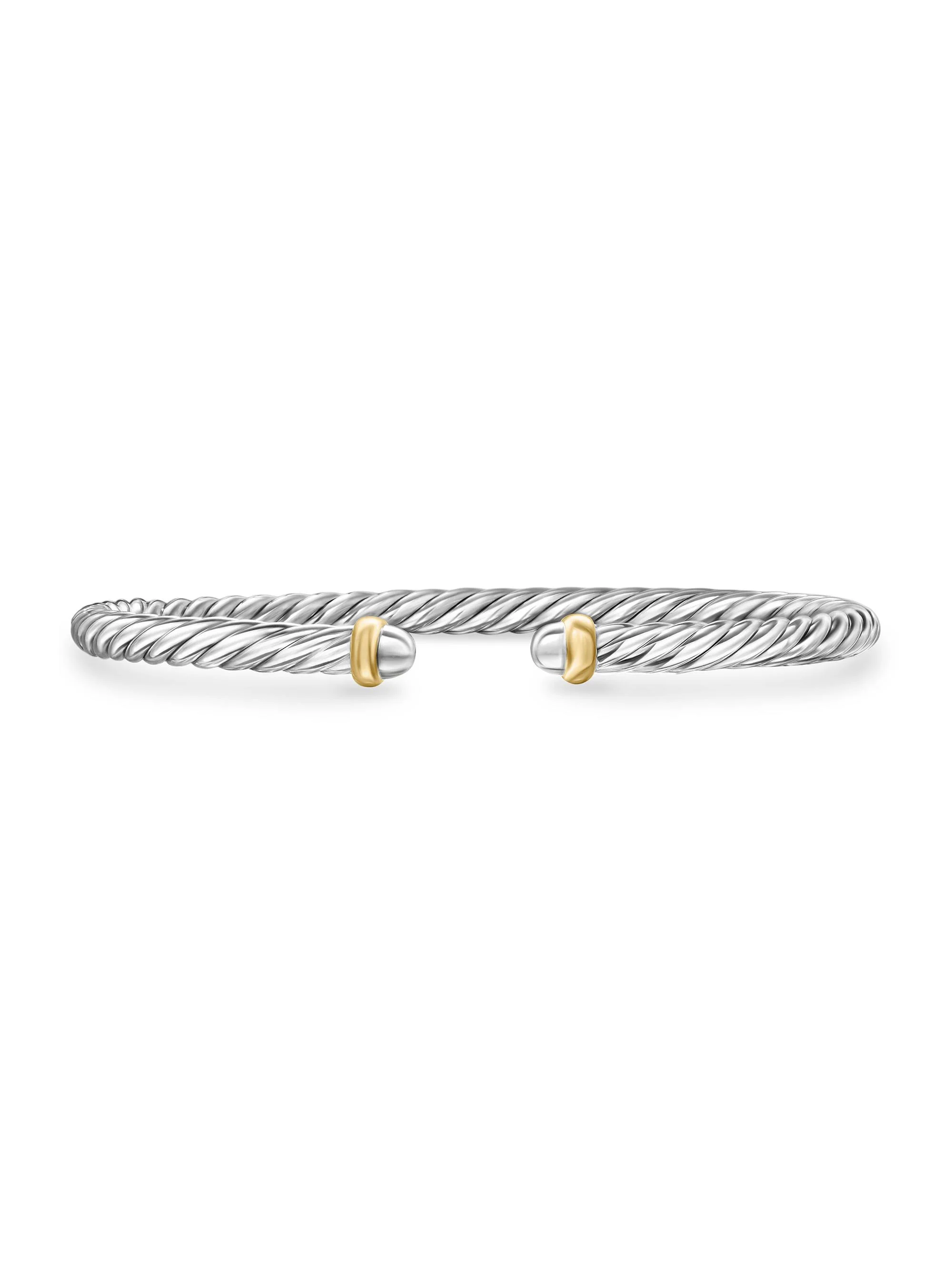 Women's Cable Flex Bracelet in Sterling Silver - Silver - 1