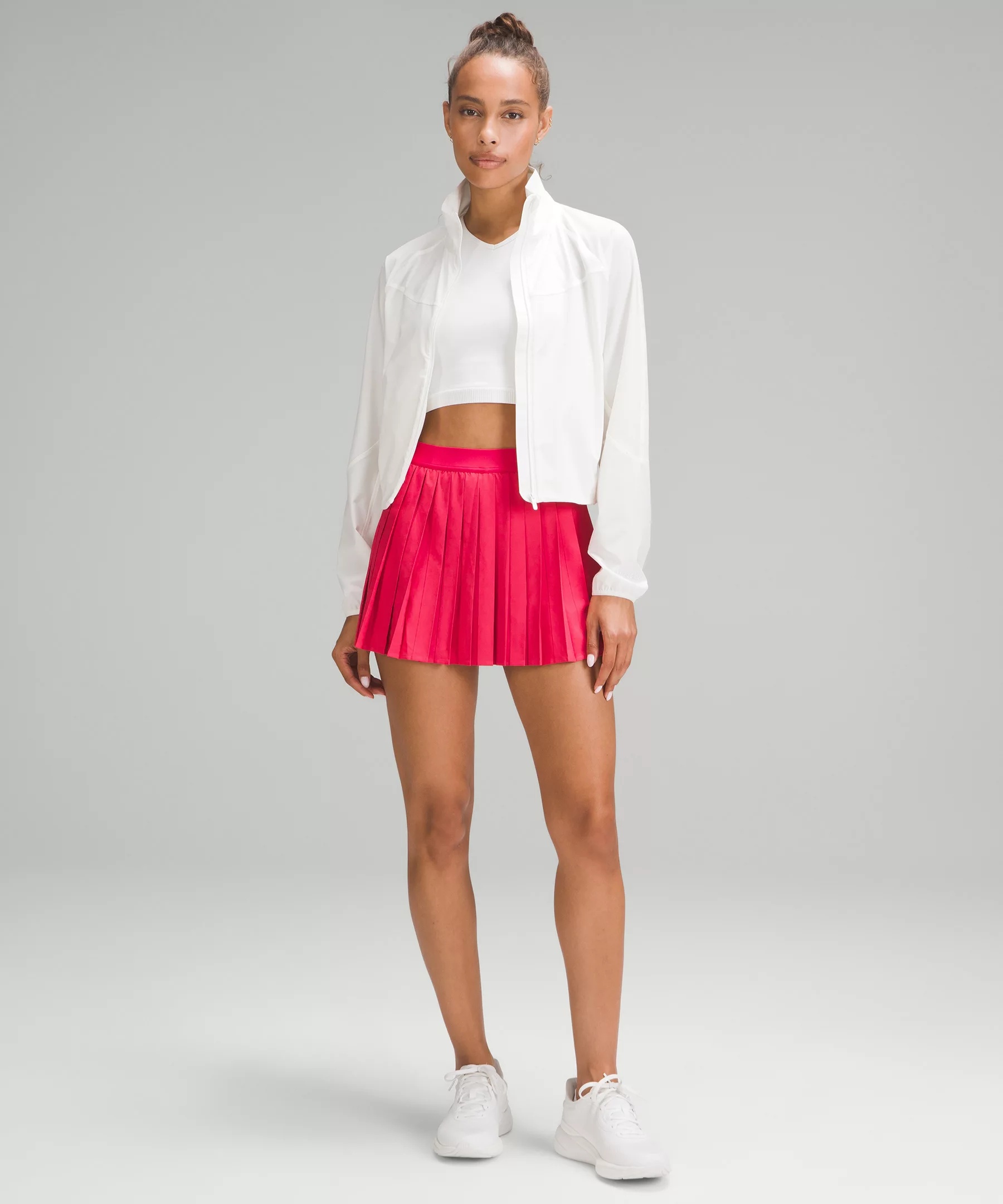 High-Rise Pleated Tennis Skirt - 2