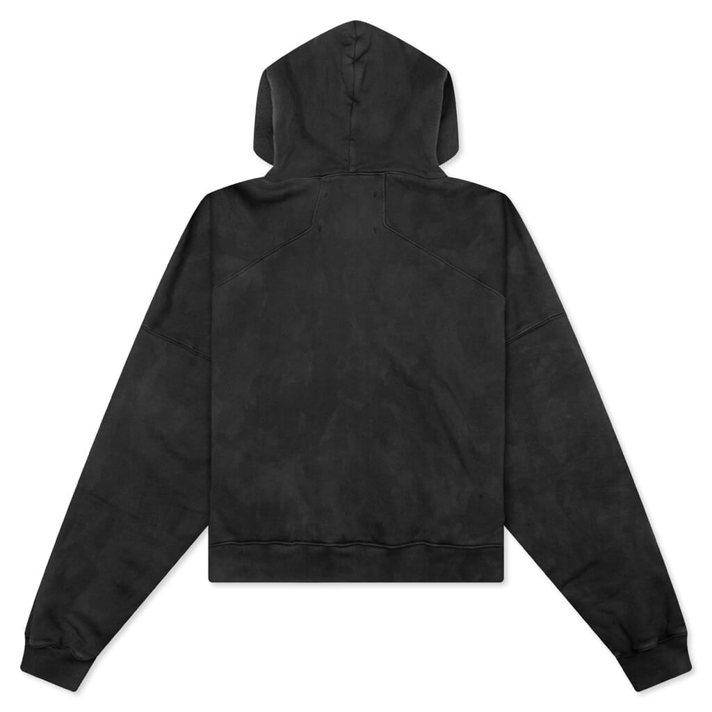 INRI ZIP HOODIE - MECHANIC BLACK - 2