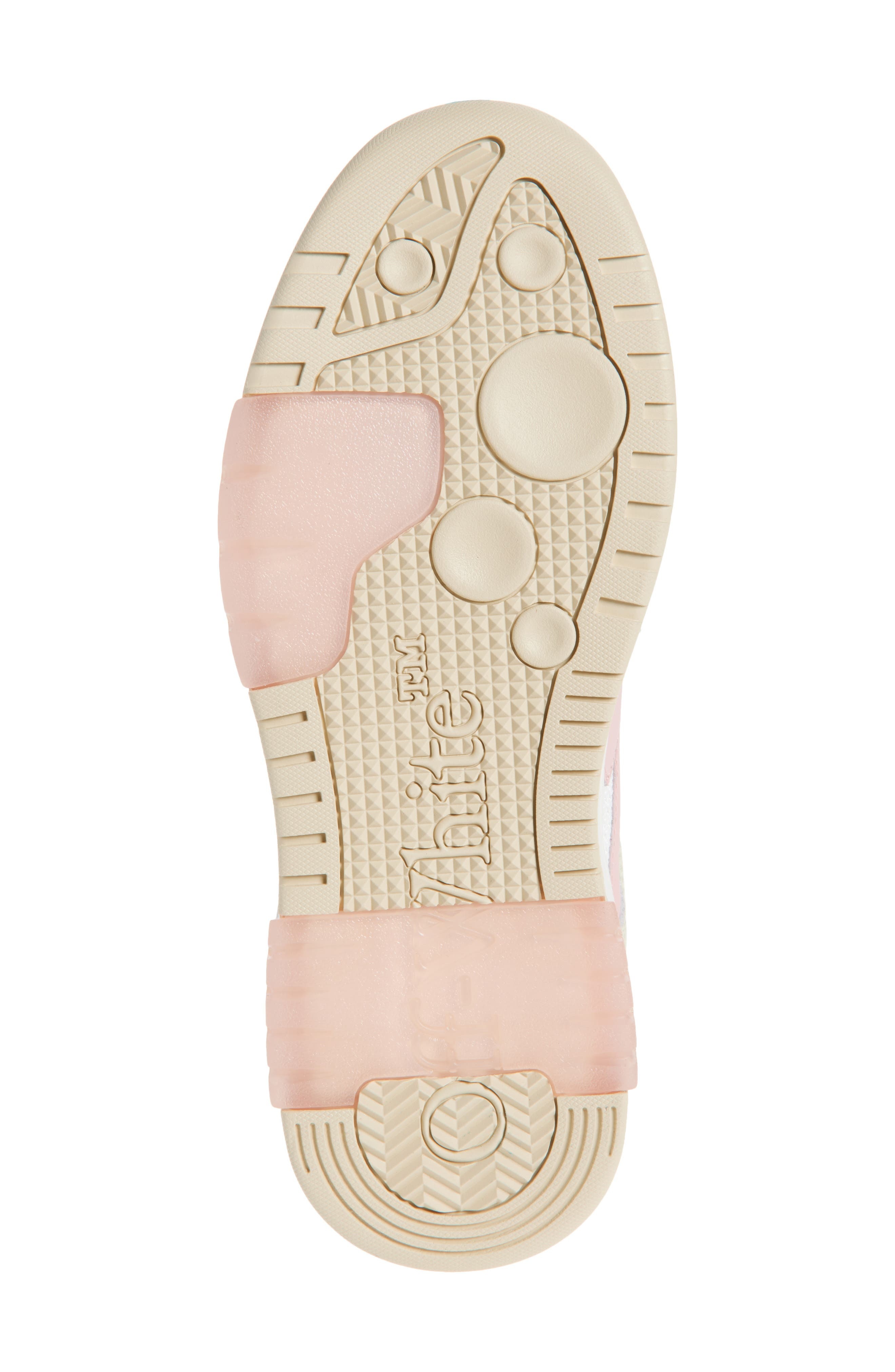 Off-White Slim Out of Office Sneaker in Pink - 6