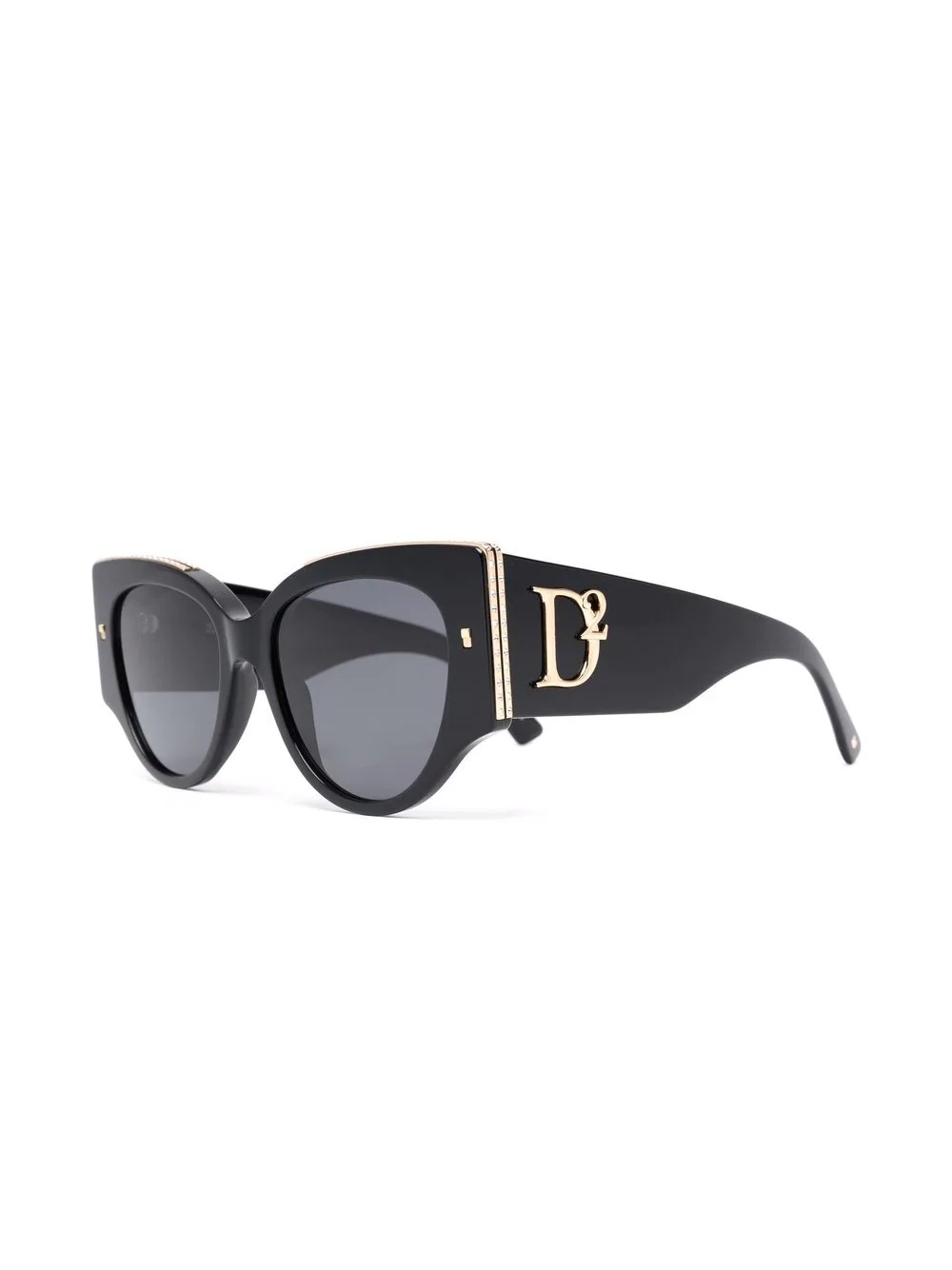 Hype logo-plaque sunglasses - 2