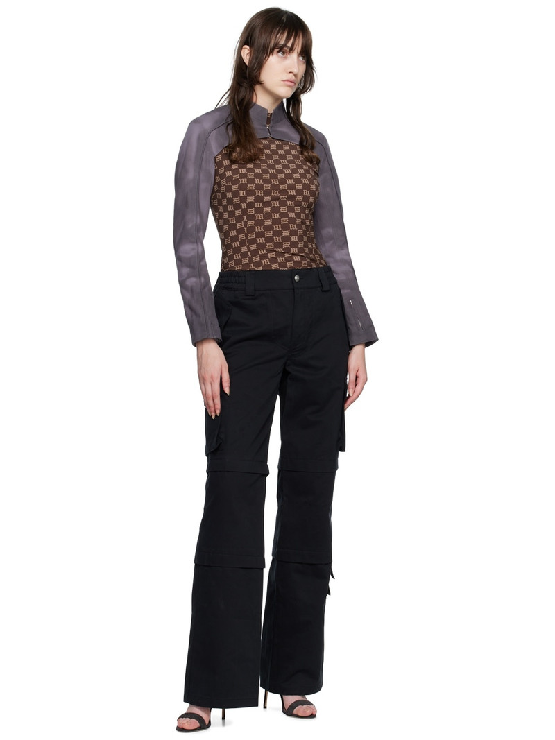 MISBHV Black Work Trousers outlook