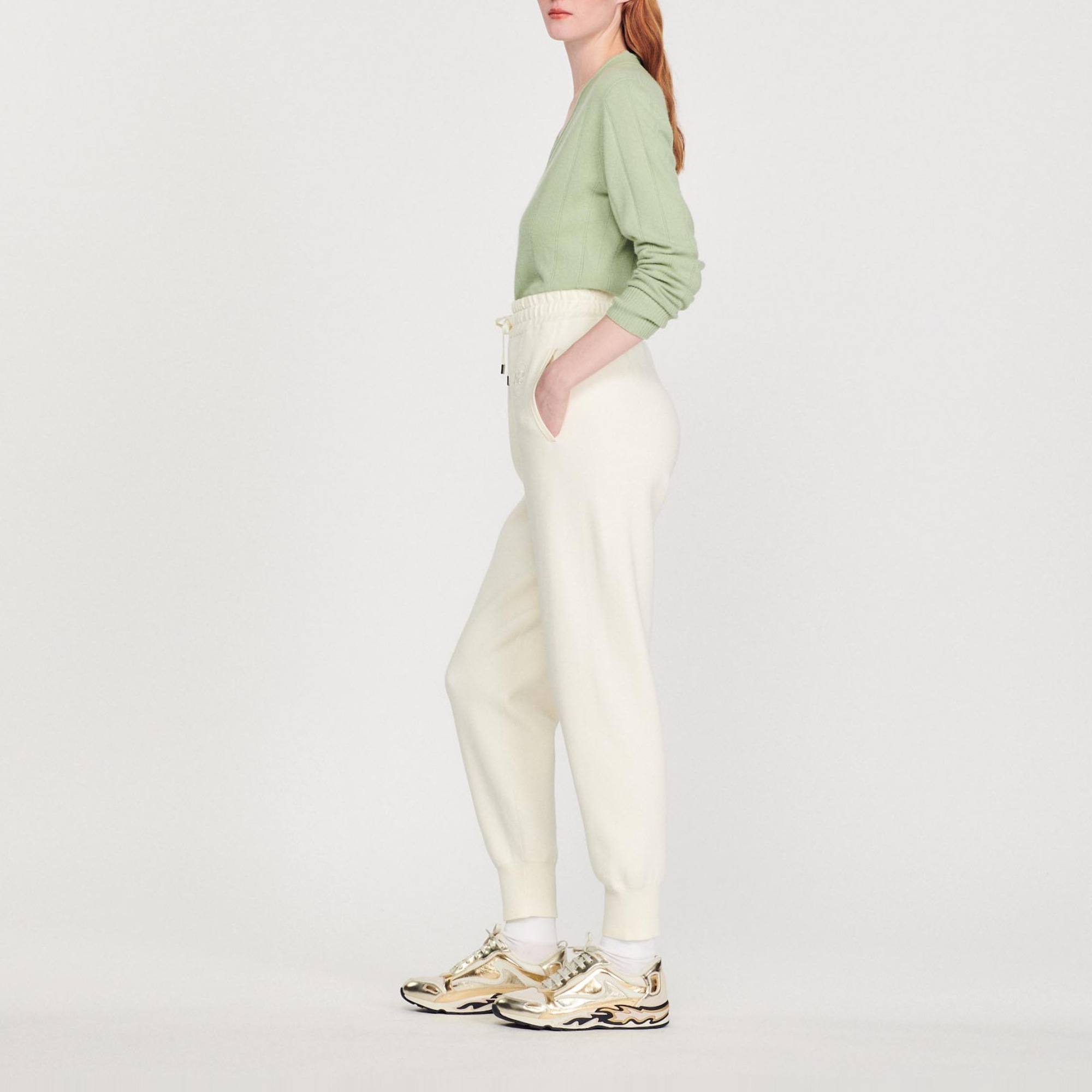 Knit jogging bottoms - 7