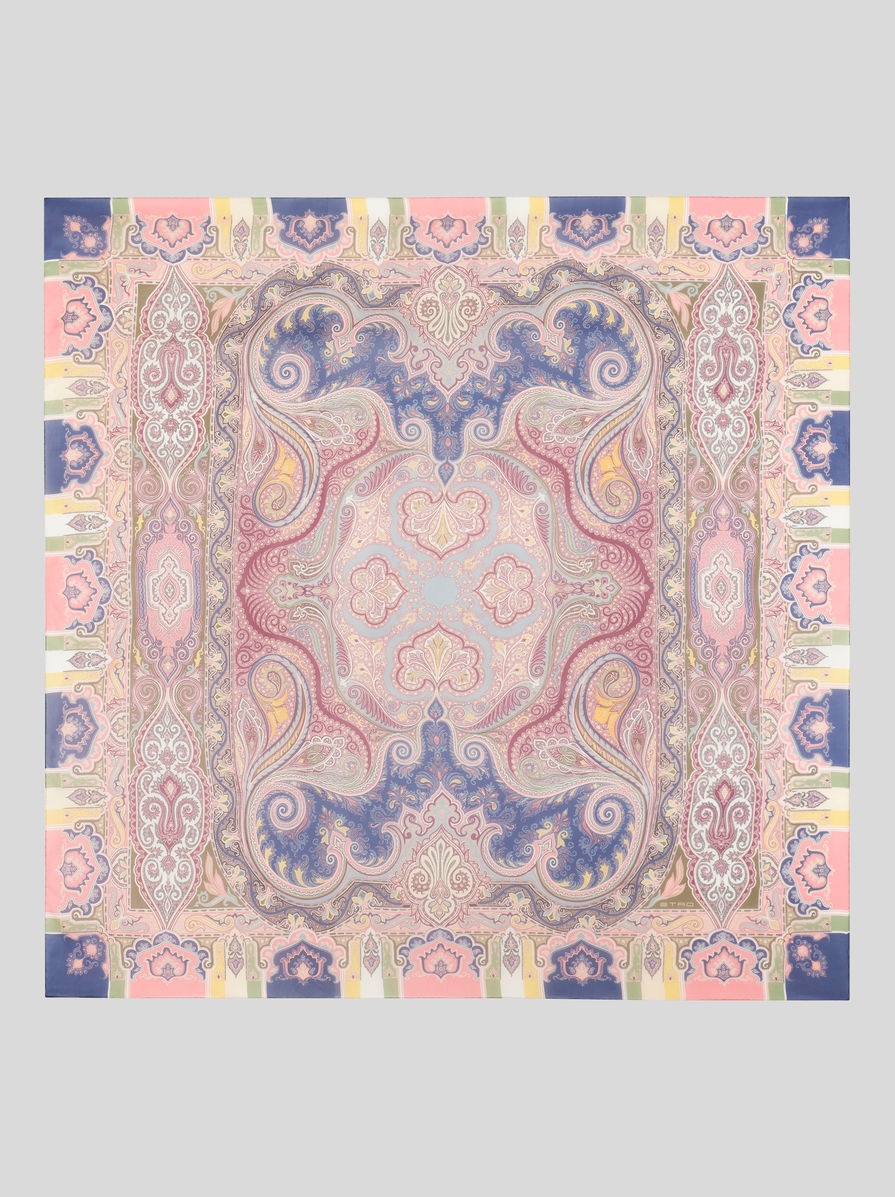 PAISLEY SILK SHAWL - 1