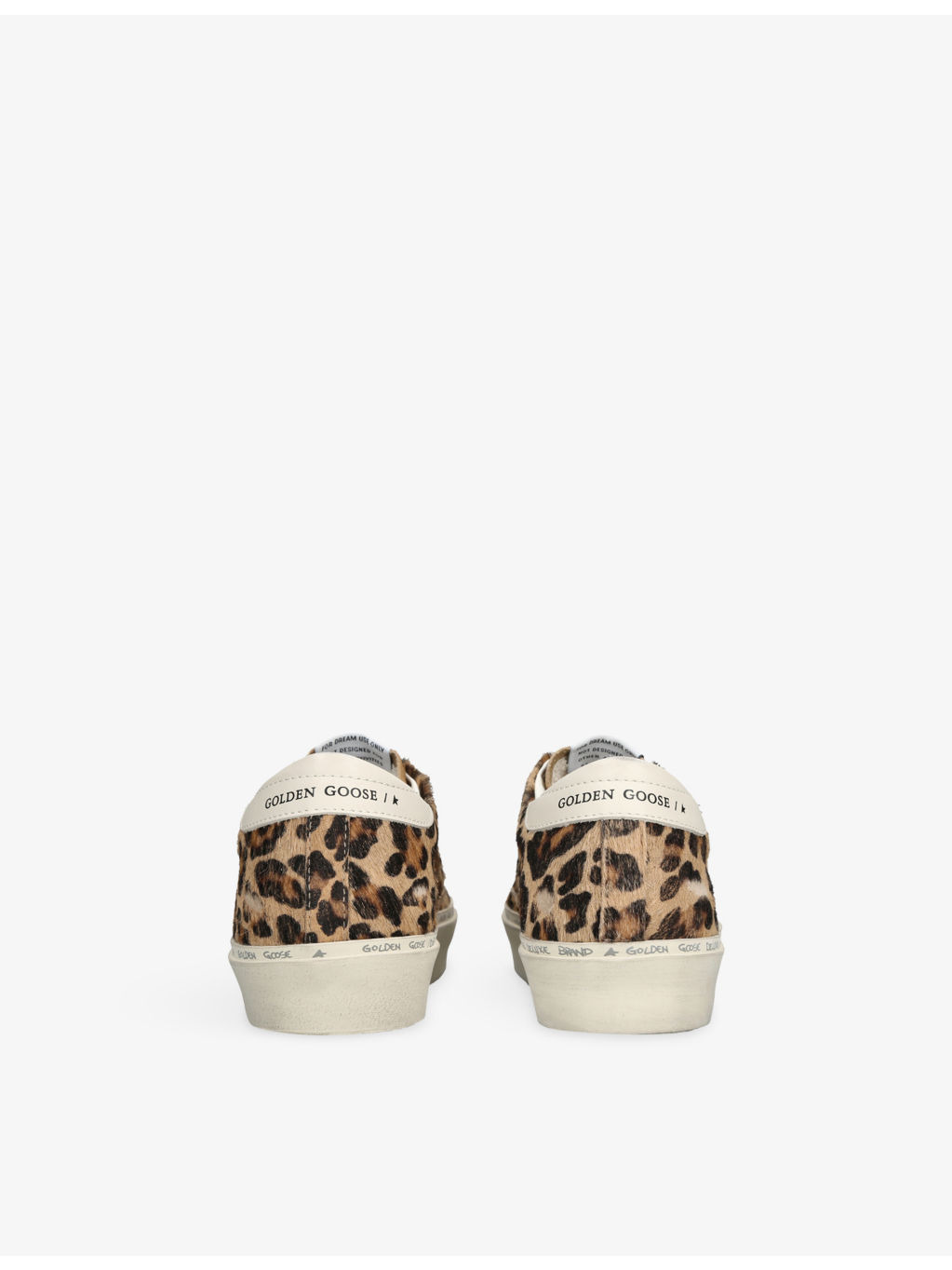 Women’s Hi Star Calf-Hair Low-Top Trainers - 4