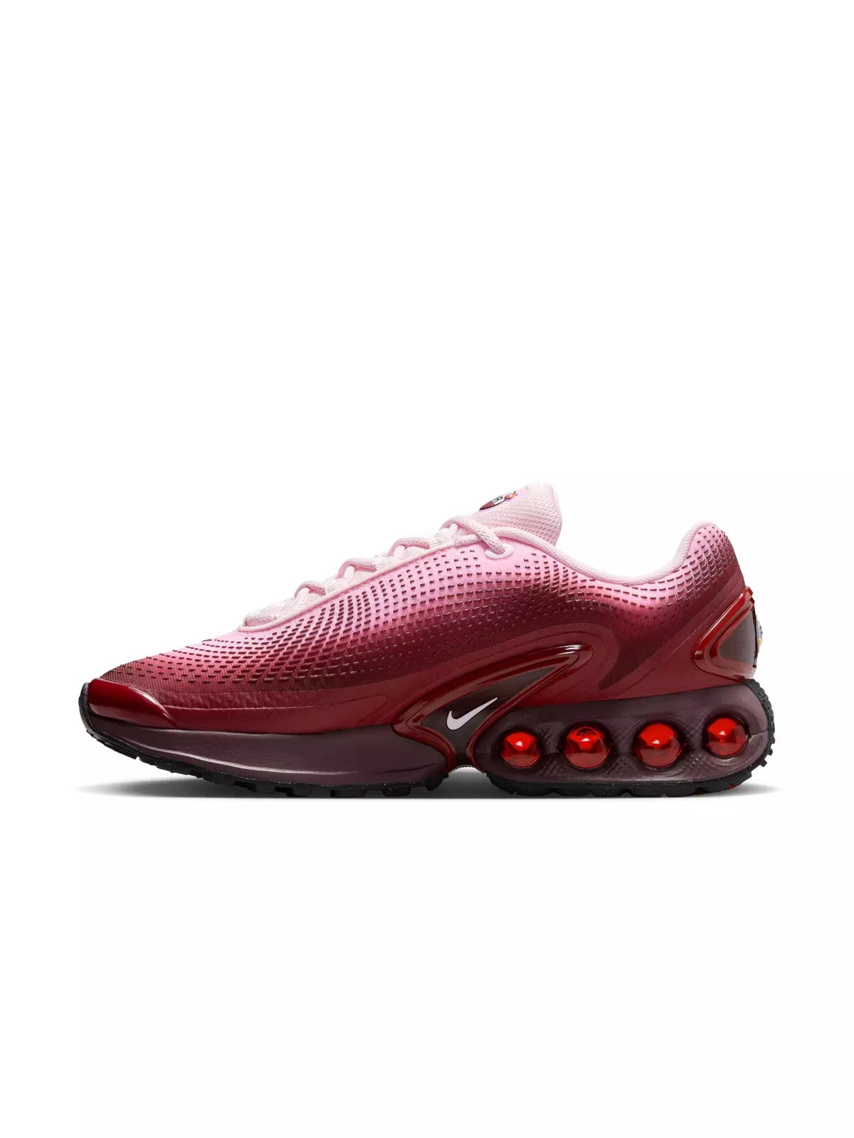 Air Max Dn "Team Red/Pink Foam/Burgundy Crush/Black" Women's Shoe - 4