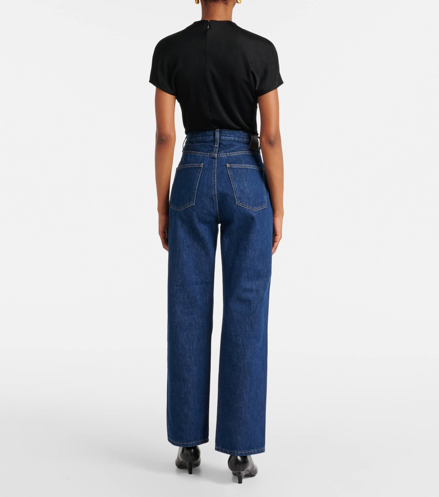Linn high-rise wide-leg pants - 3