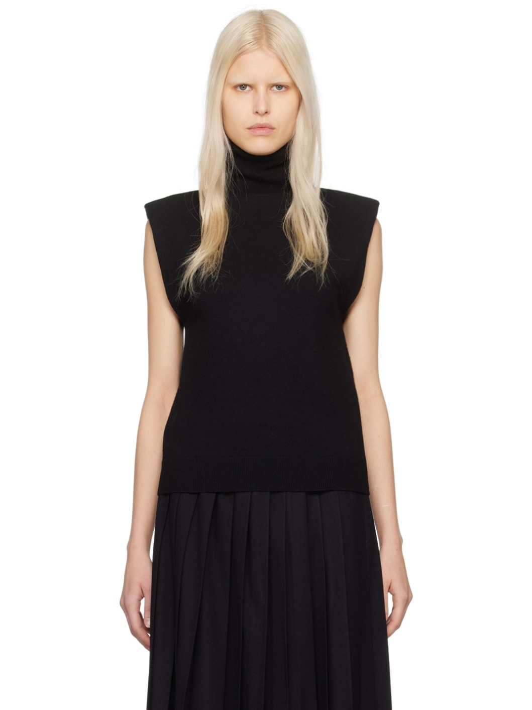 Black Nadia Turtleneck - 1