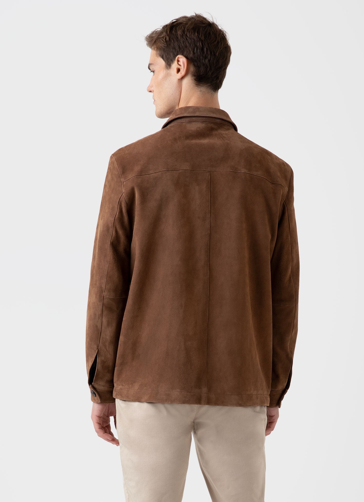 Suede Twin Pocket Jacket - 4