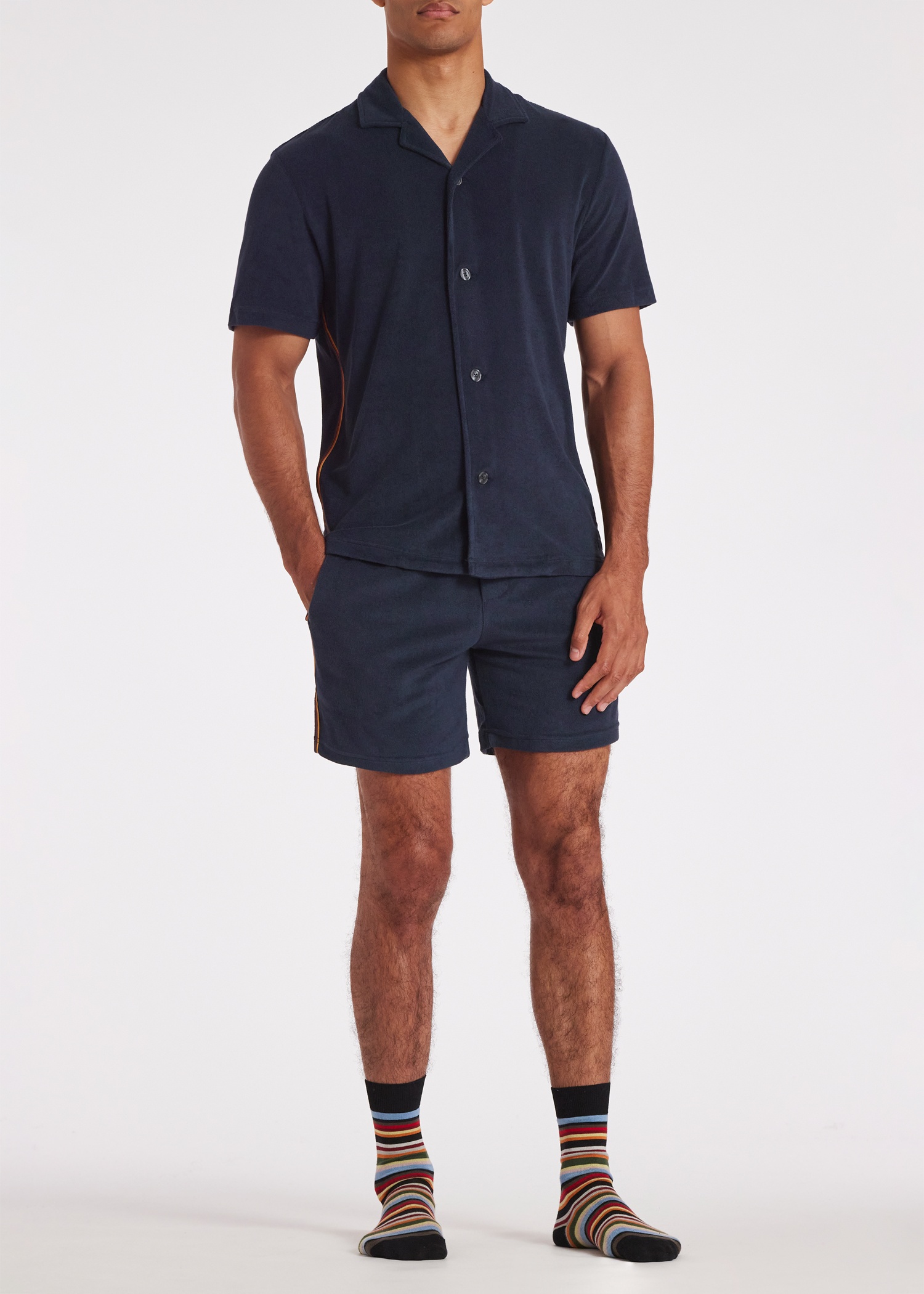 Towelling Lounge Shorts - 7