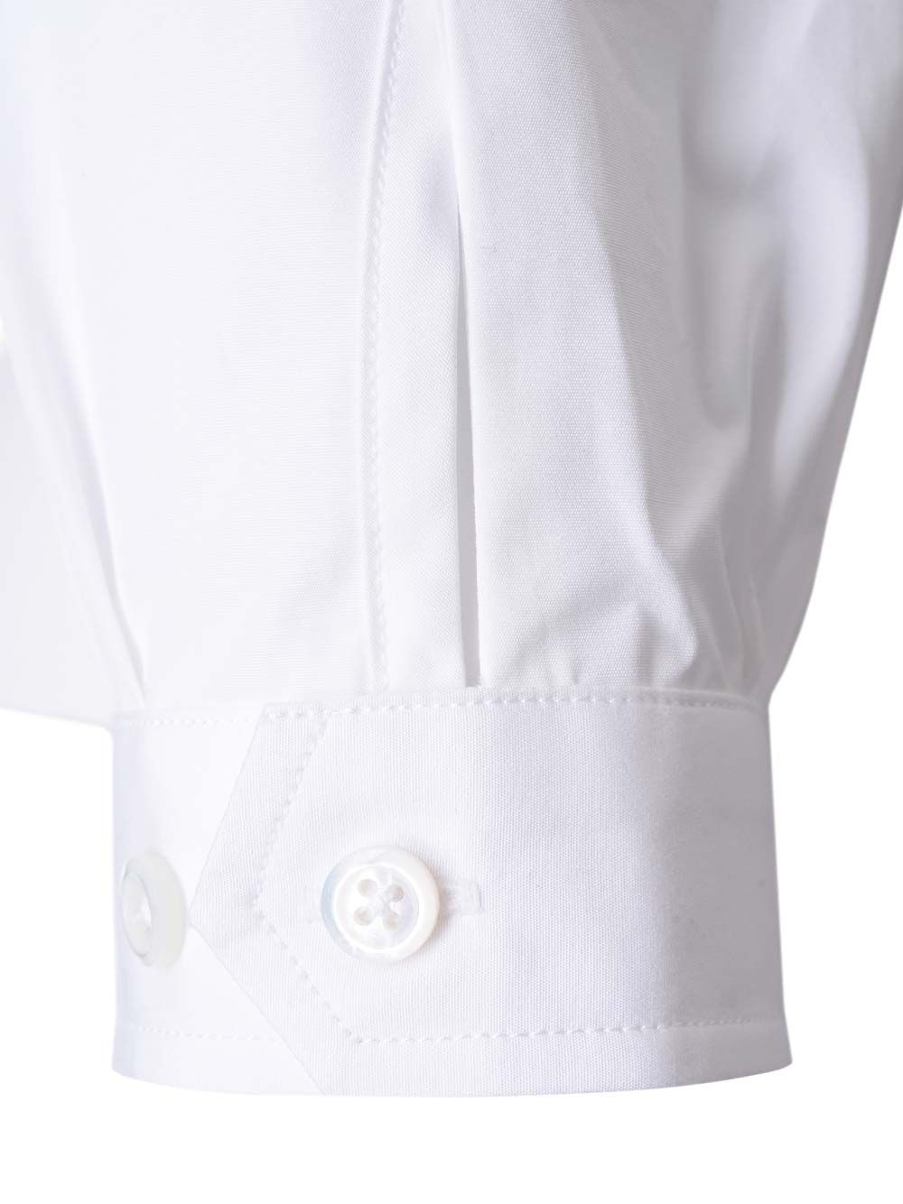 Cropped Shirt Tops White - 4